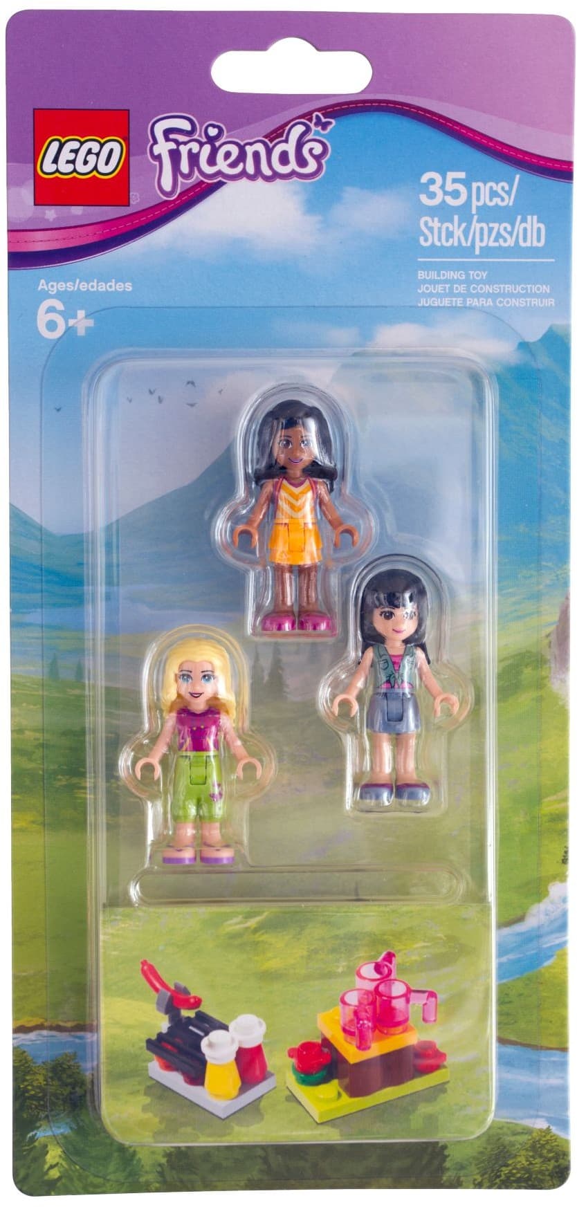 Mini-doll Campsite Set