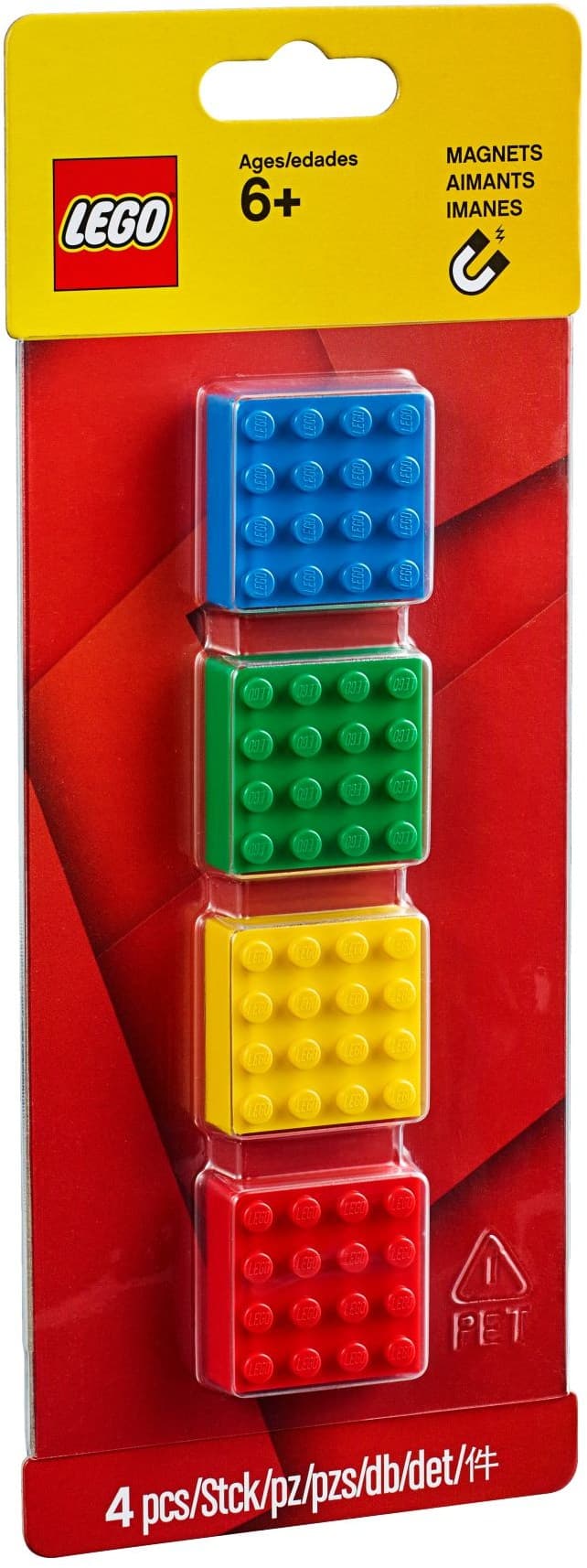 4x4 Brick Magnets Classic