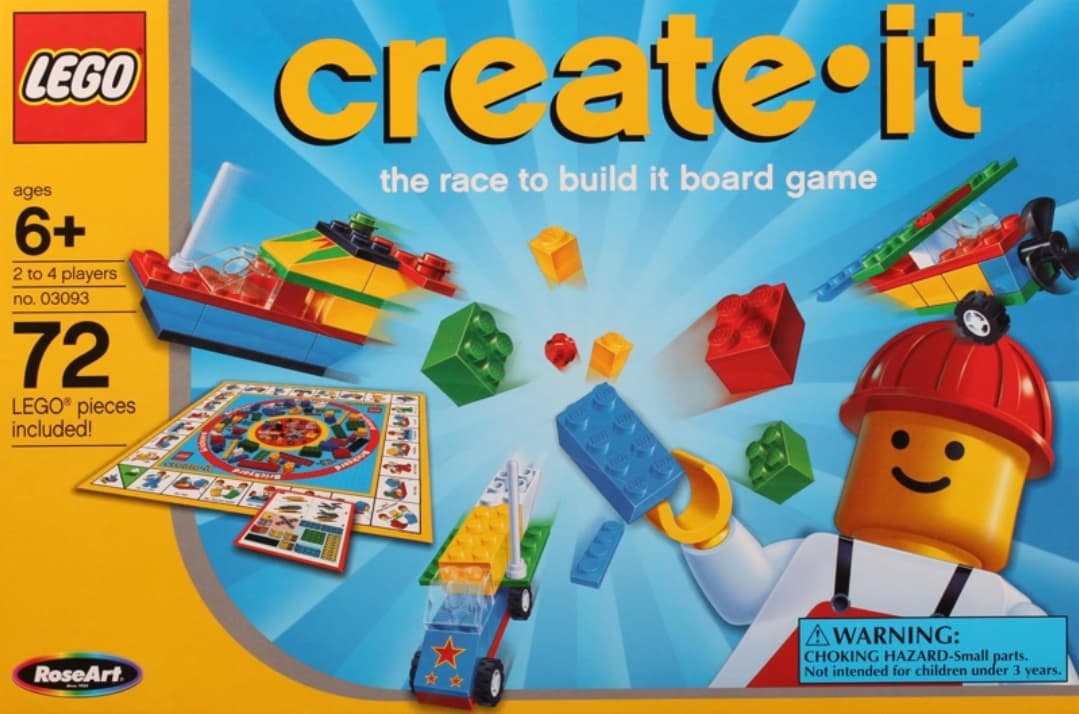 The Race to Build It Board Game