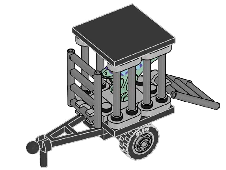 Baby Raptor with Transport Cage