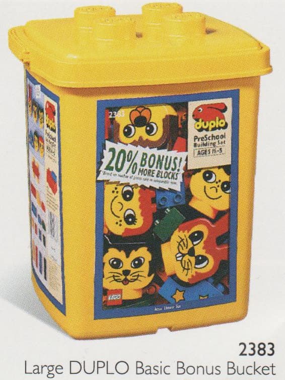Large DUPLO Basic Bonus Bucket