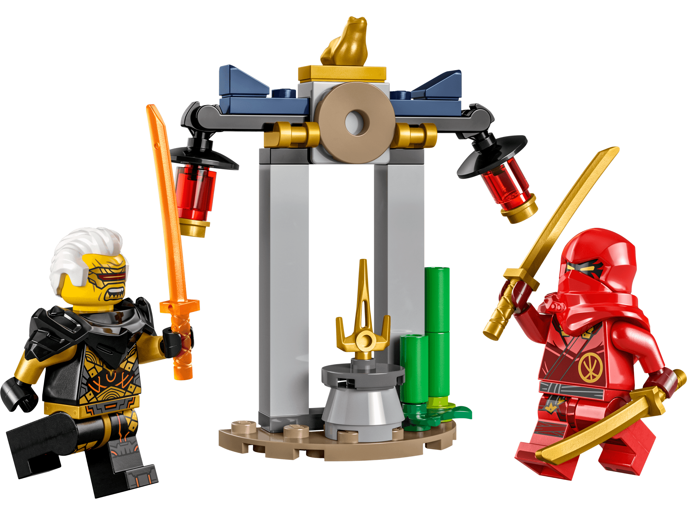 Kai and Rapton's Temple Battle