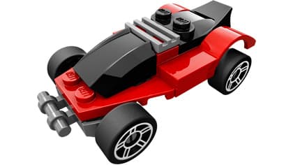 Black and Red Racer