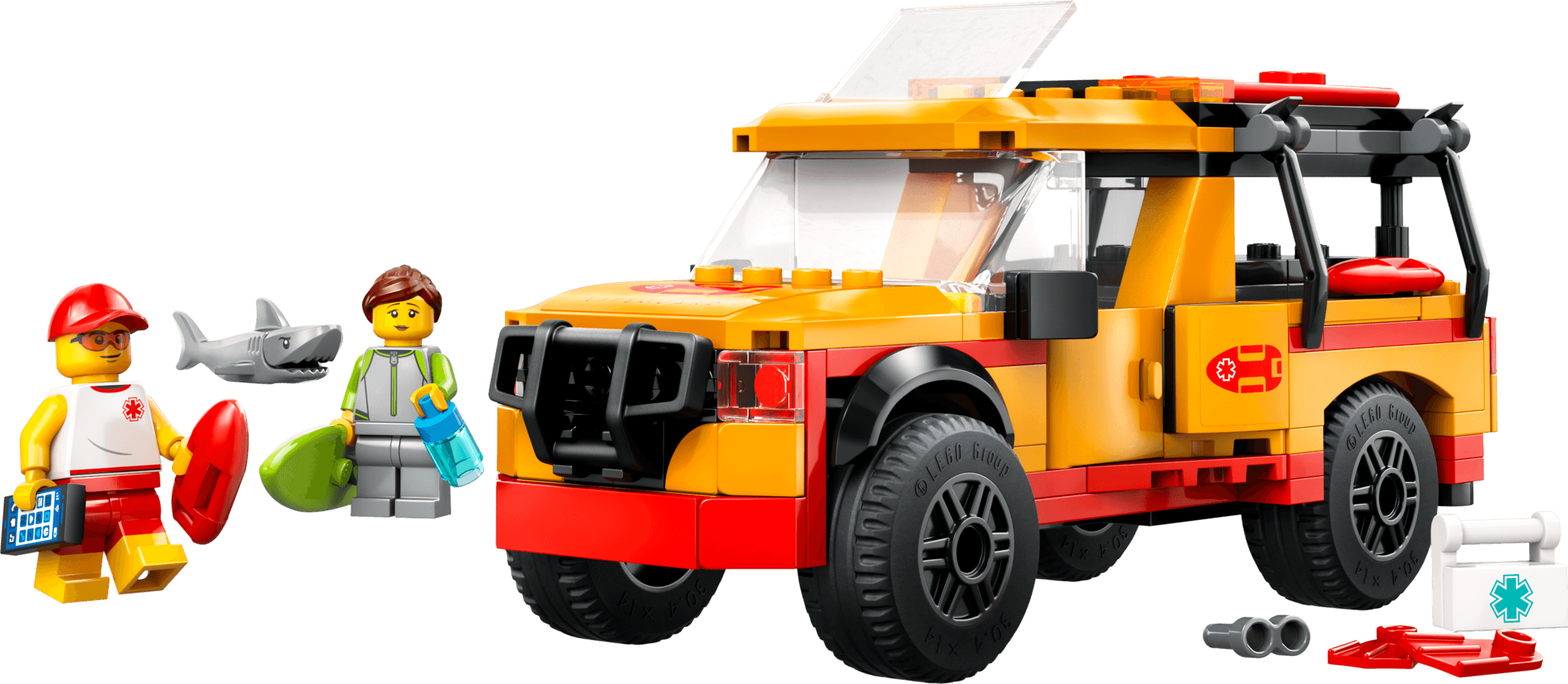Lifeguard Beach Rescue Truck