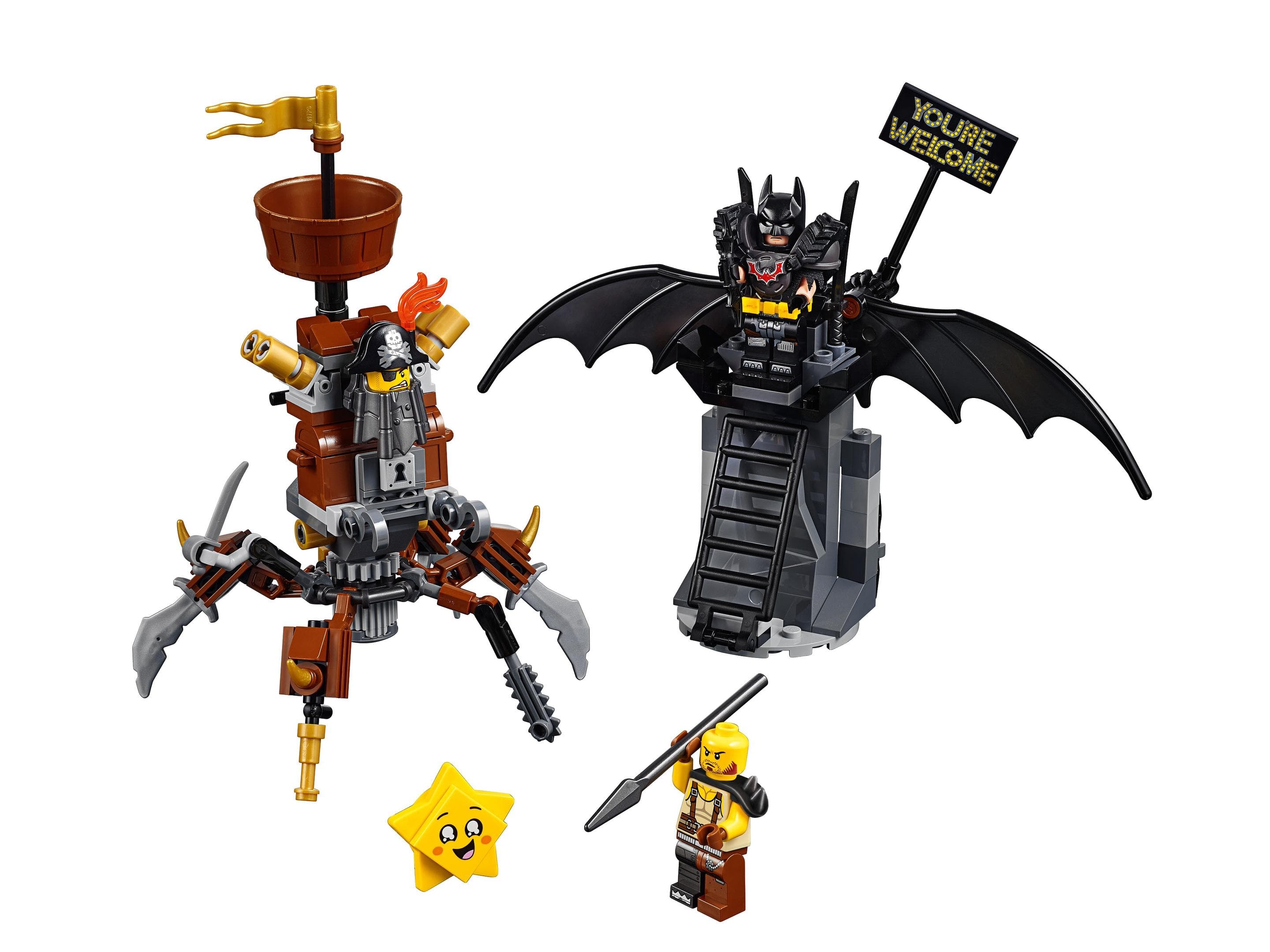 Battle-Ready Batman and MetalBeard