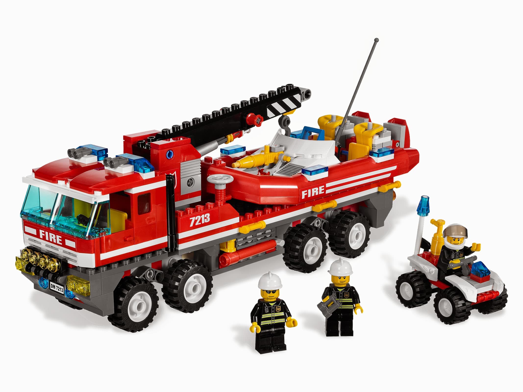 Off-Road Fire Truck & Fireboat
