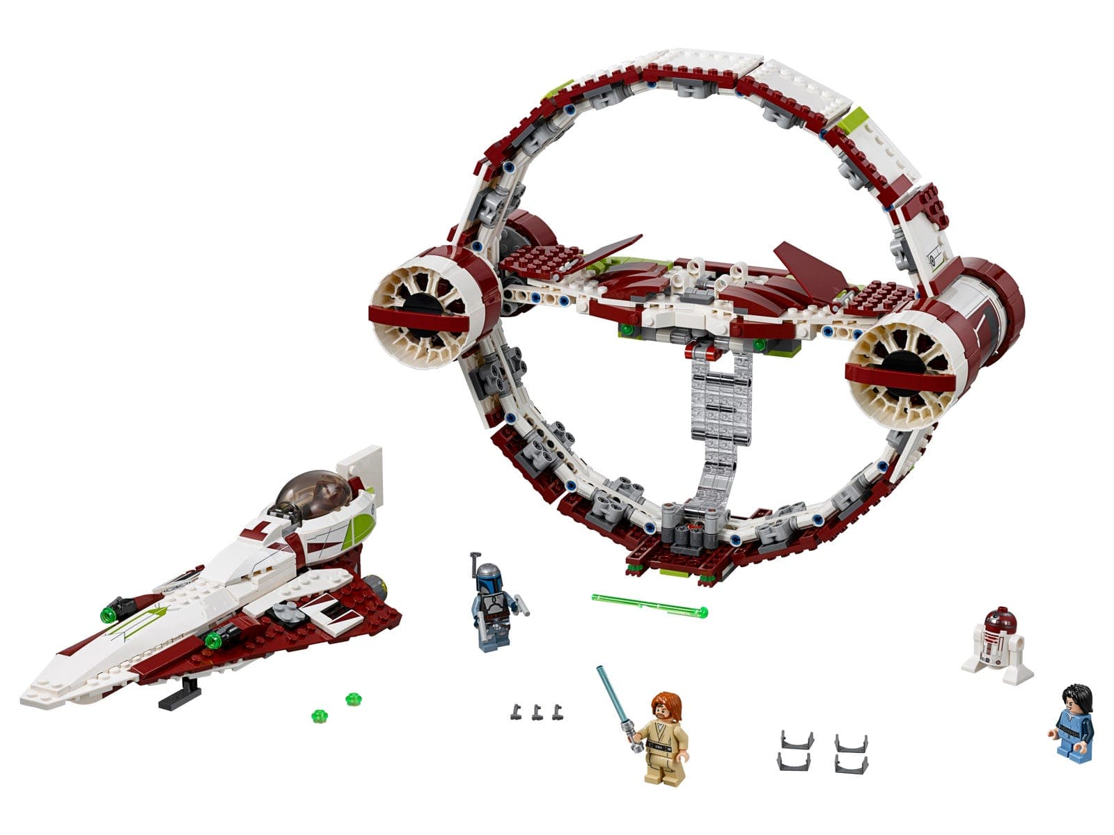 Jedi Starfighter with Hyperdrive