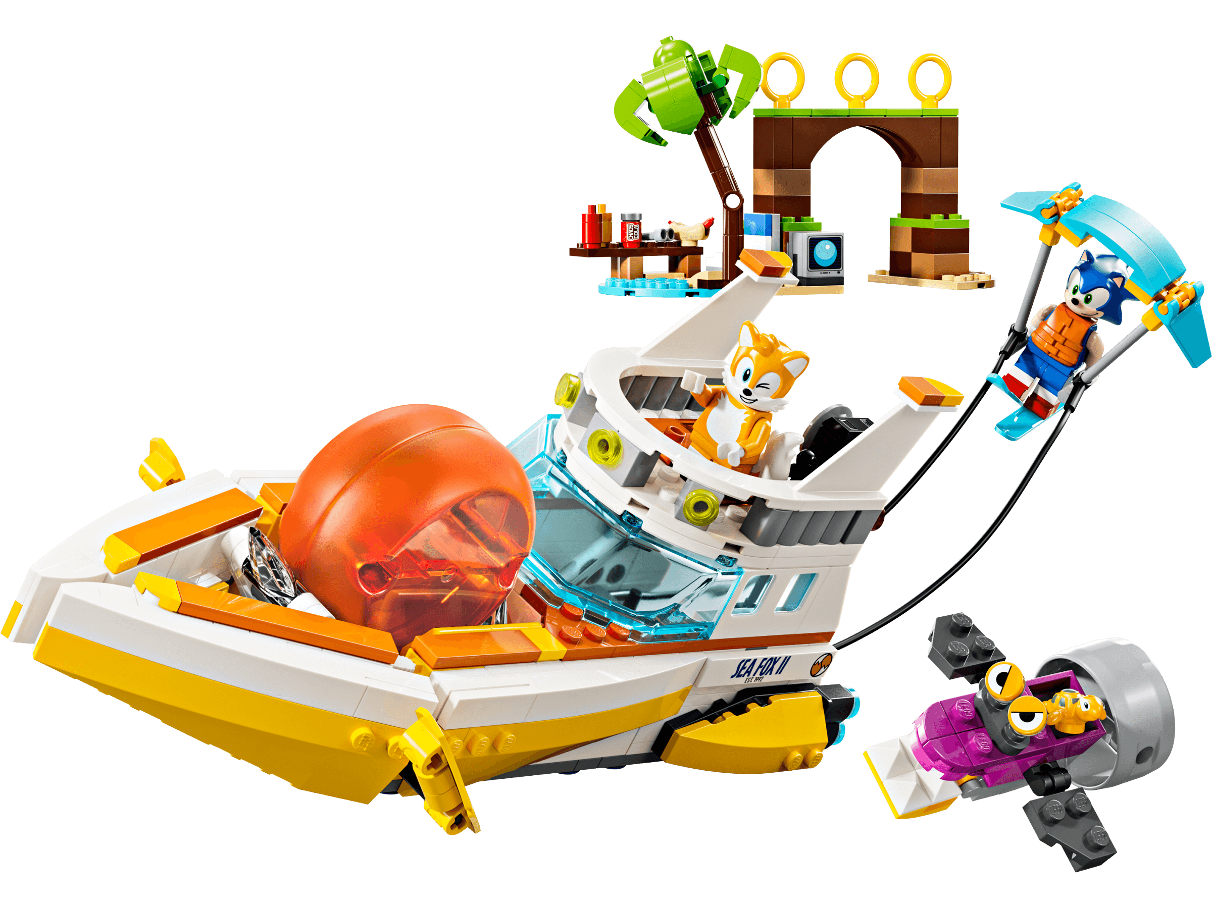 Tails' Adventure Boat