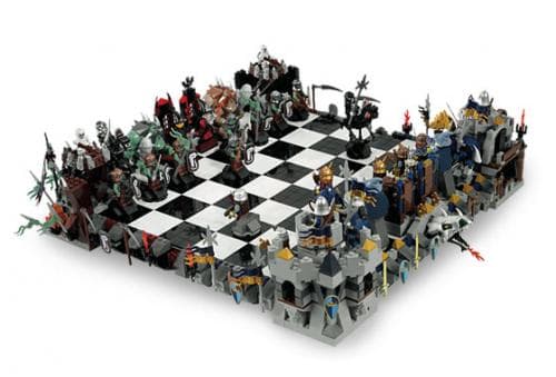 Fantasy Era Castle Giant Chess Set