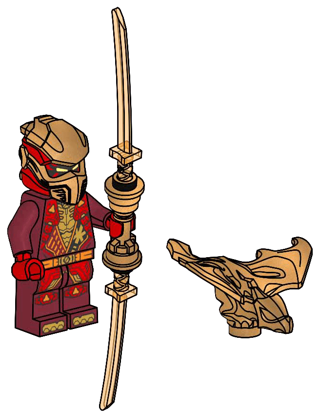 Kai with Golden Dragon
