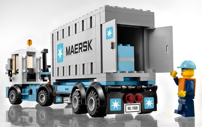 Maersk Container Train
