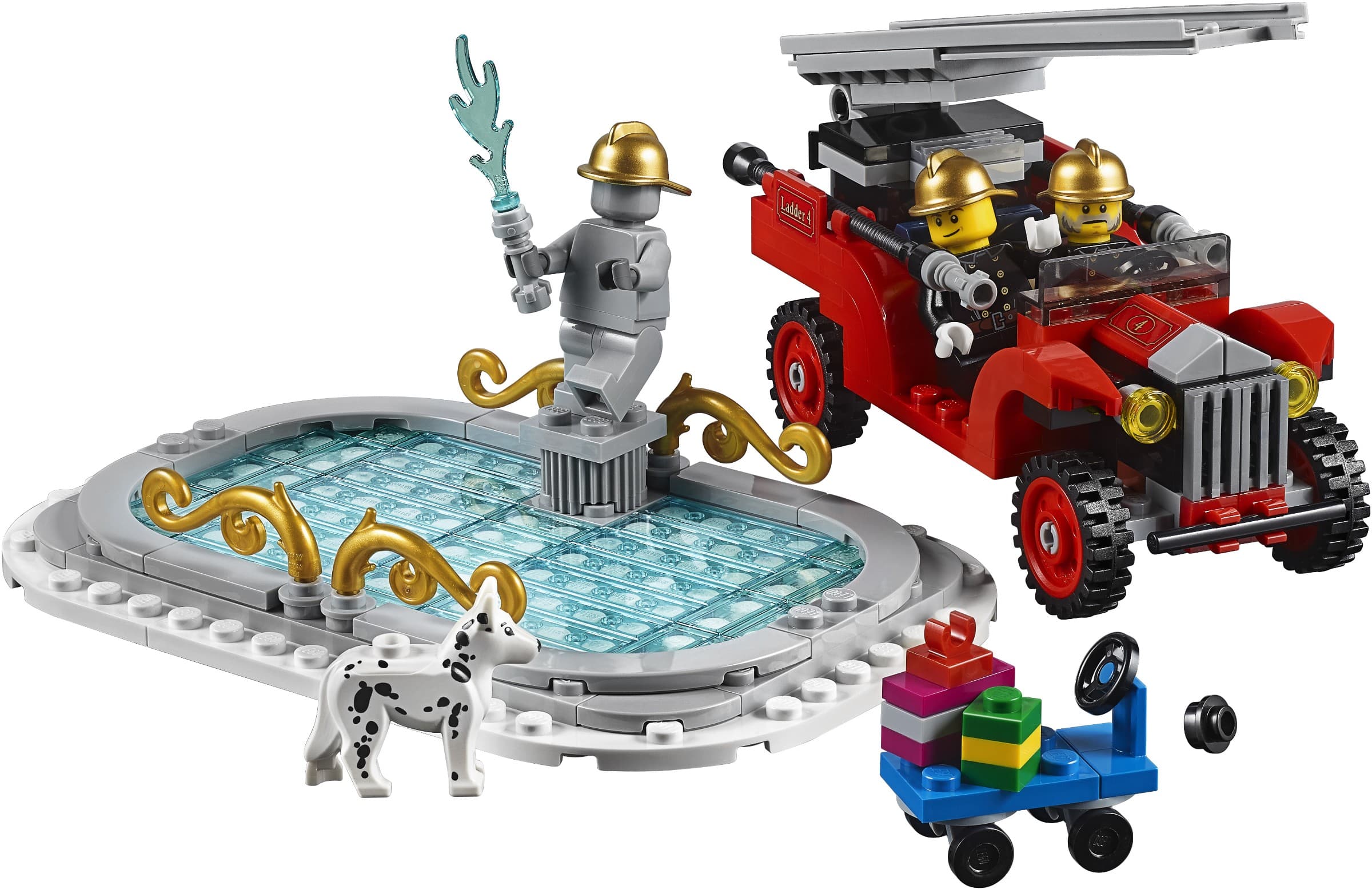Winter Village Fire Station