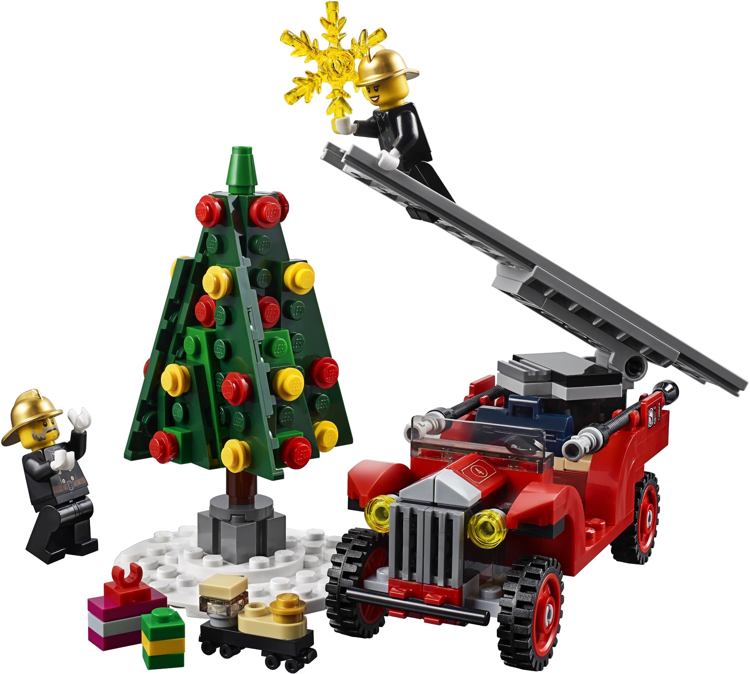 Winter Village Fire Station