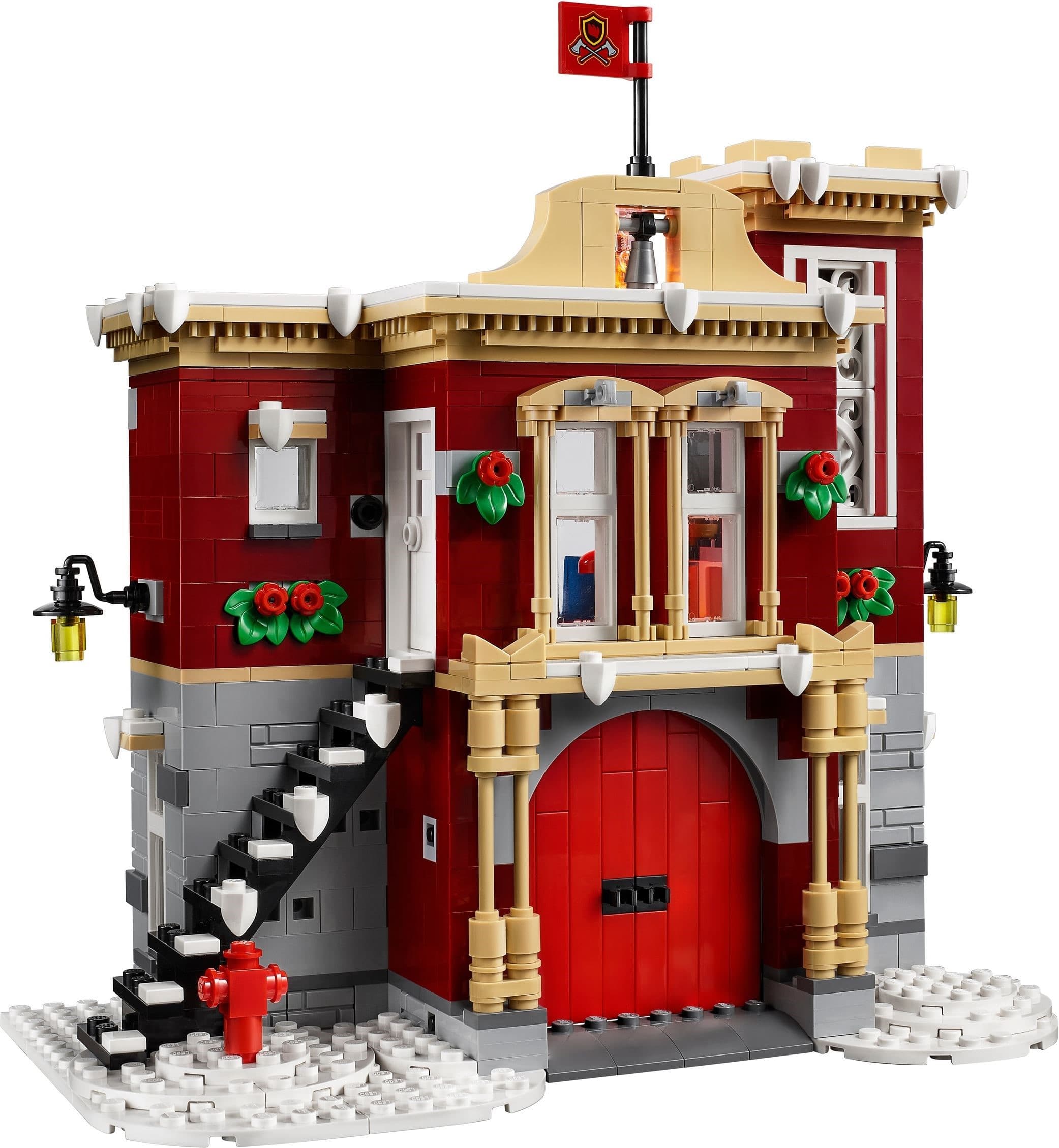 Winter Village Fire Station