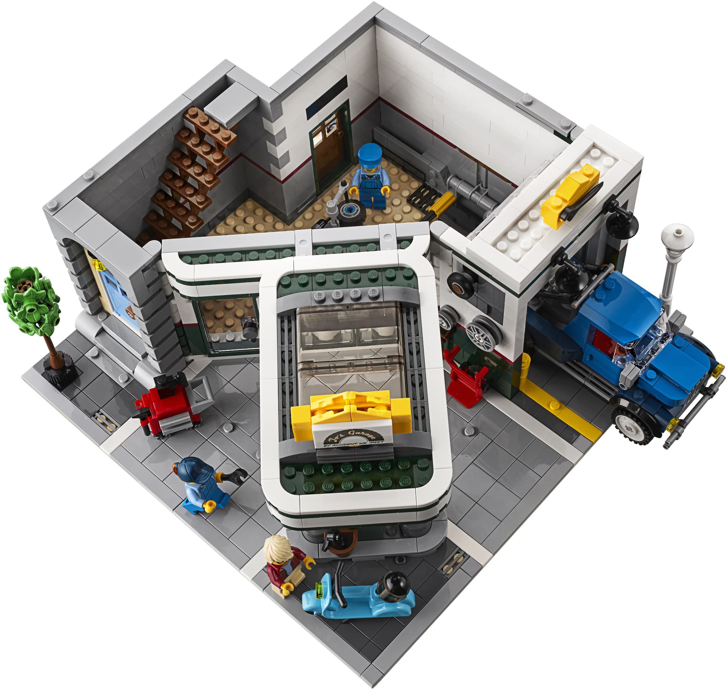 Corner Garage
