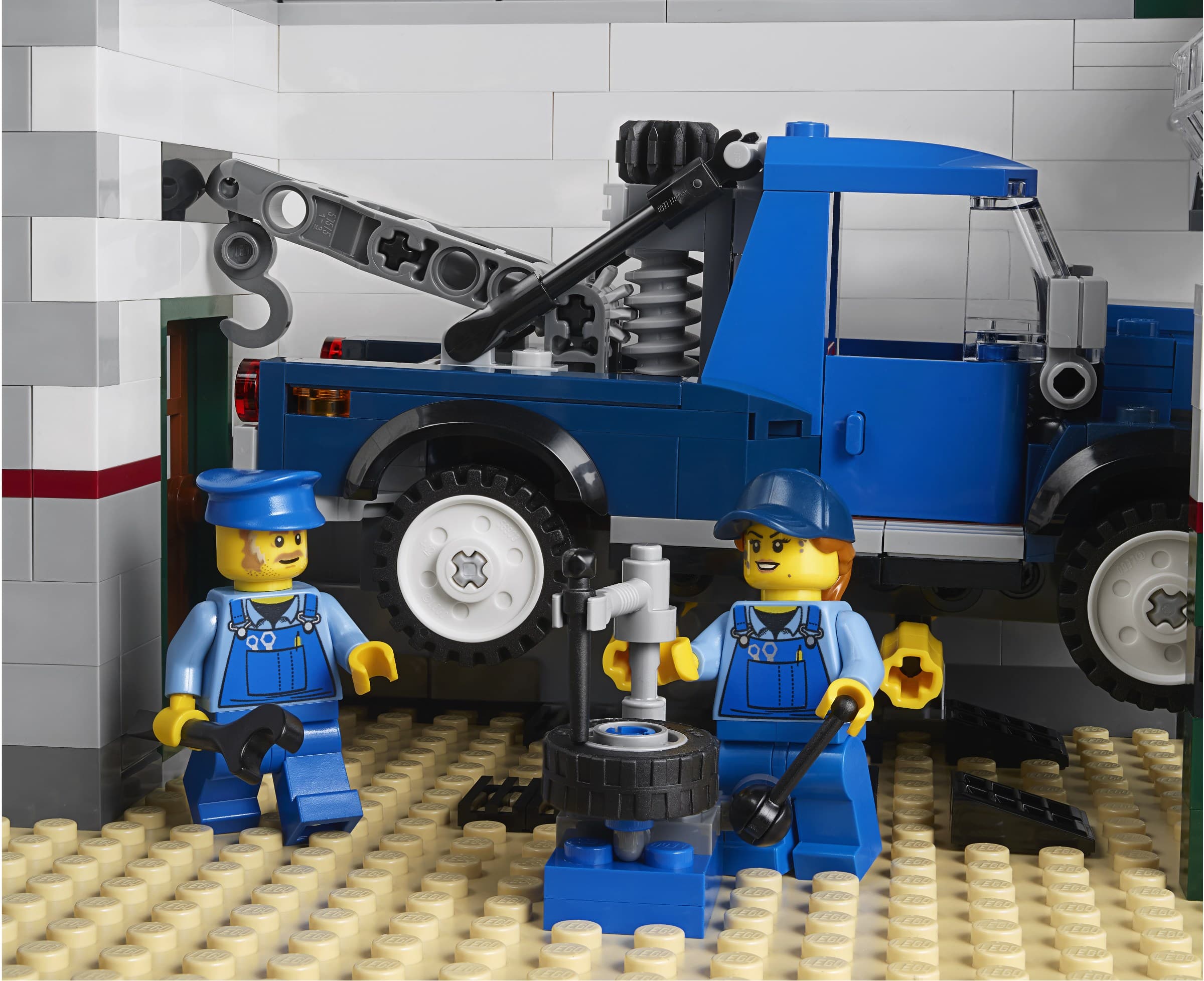 Corner Garage