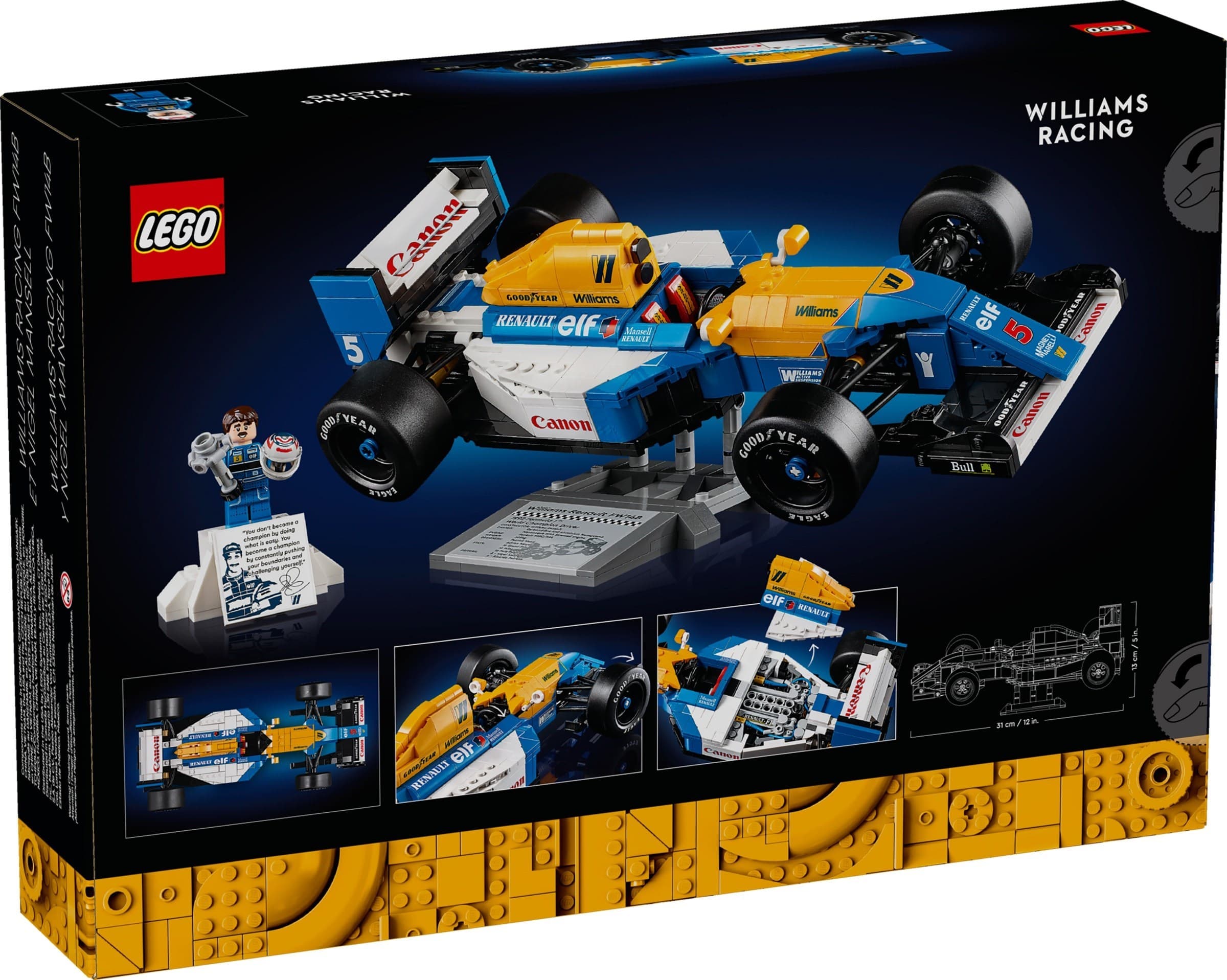 Williams Racing FW14B & Nigel Mansell