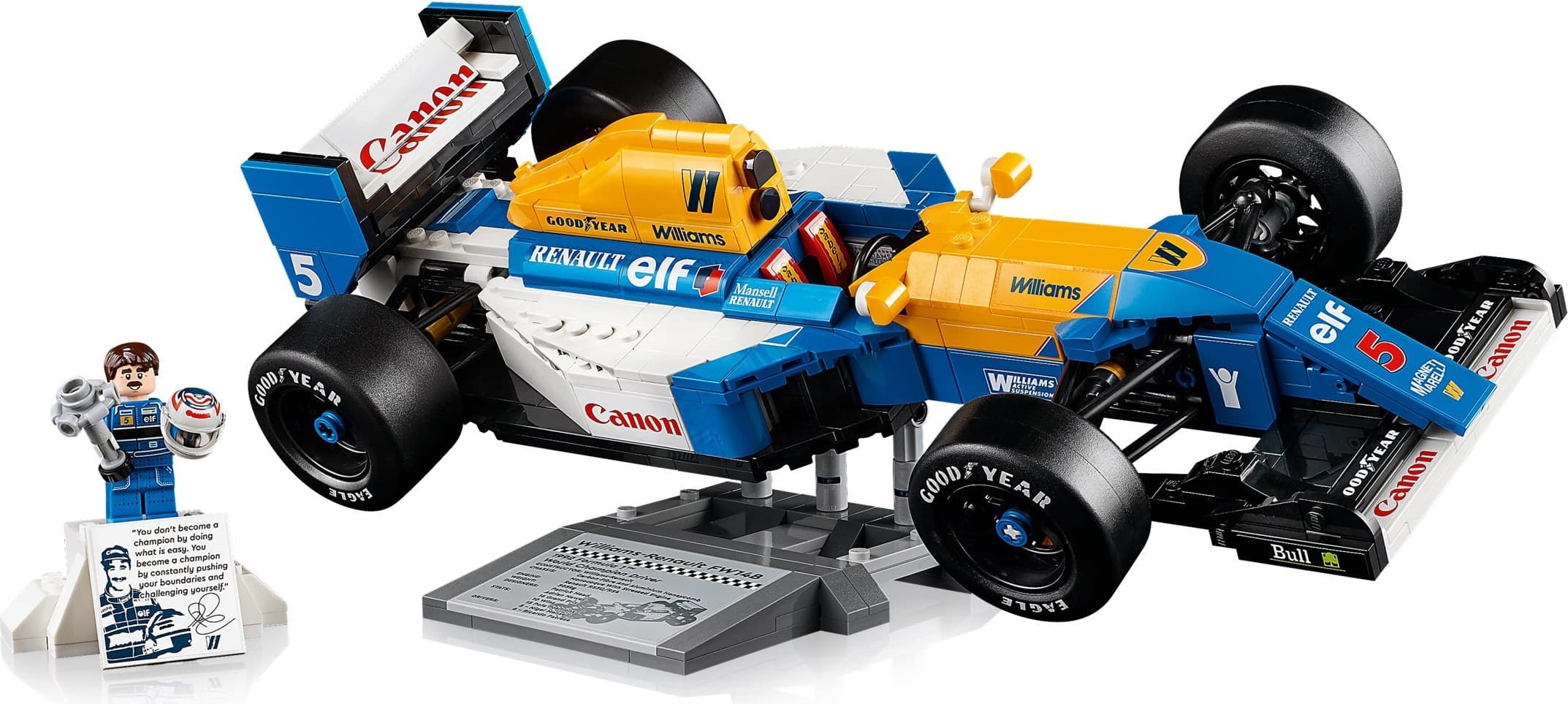 Williams Racing FW14B & Nigel Mansell