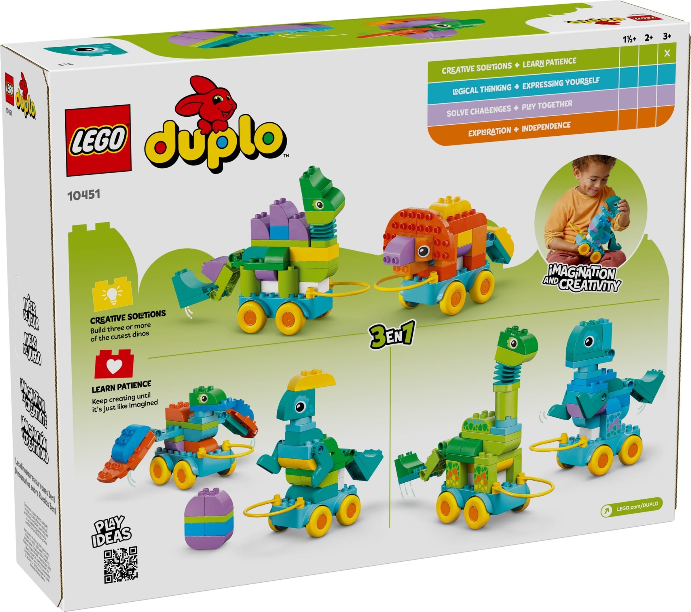 3in1 Dinosaurs on Wheels