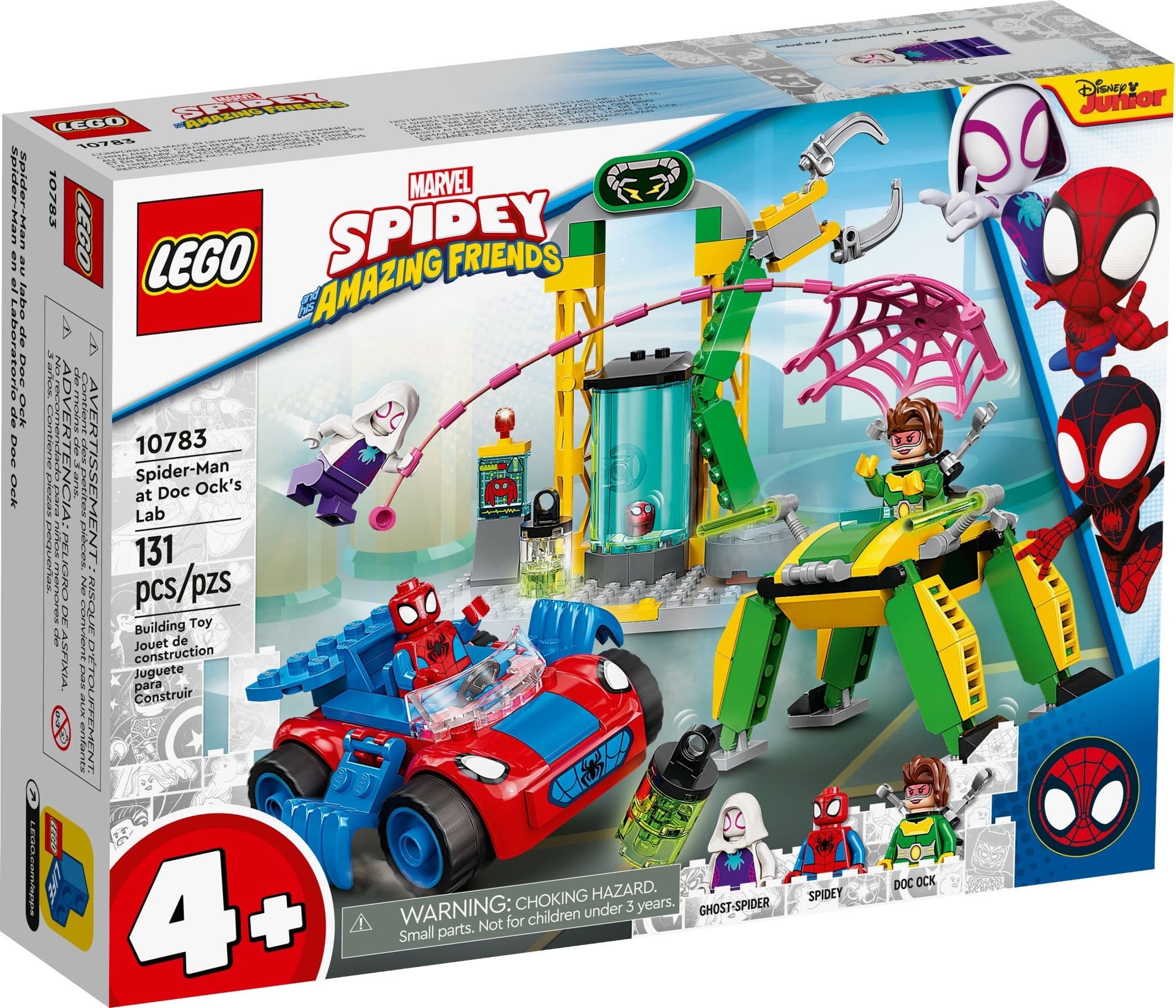 Spider-Man at Doc Ock's Lab
