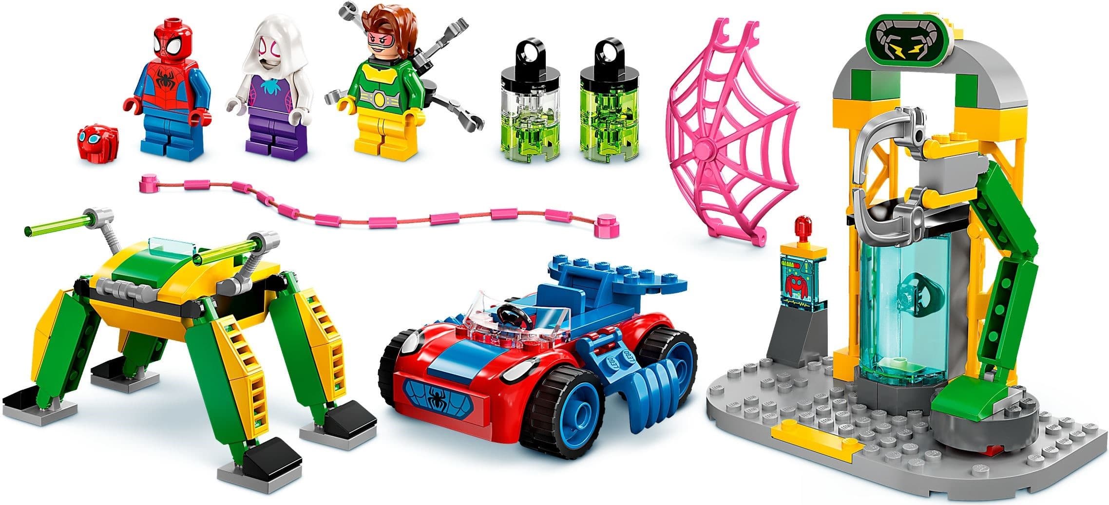 Spider-Man at Doc Ock's Lab