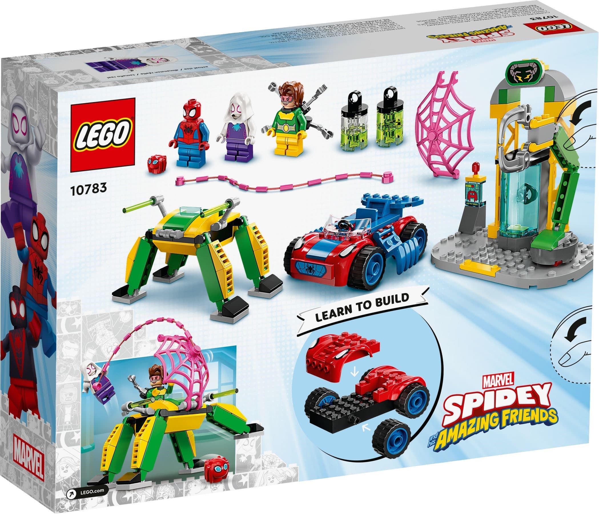 Spider-Man at Doc Ock's Lab