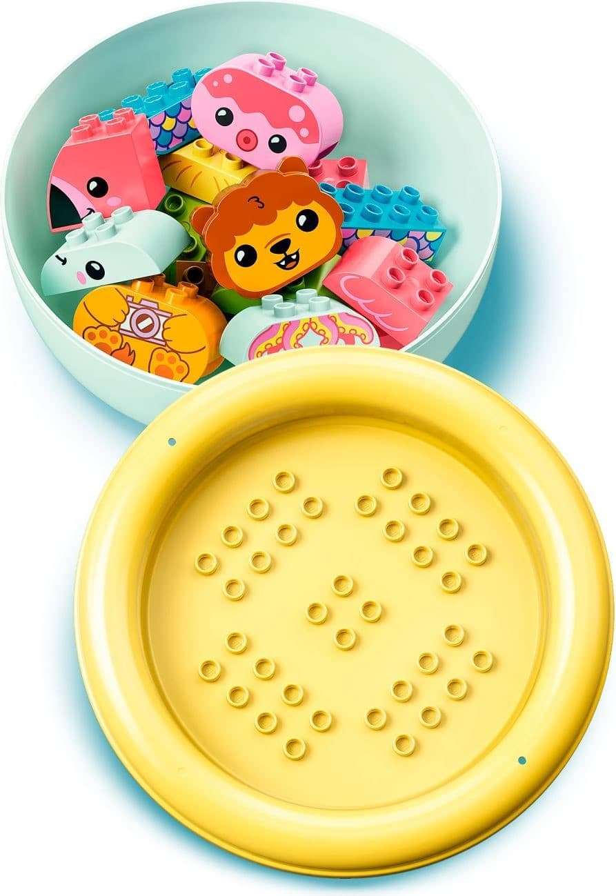 Bath Time Fun: Floating Animal Island