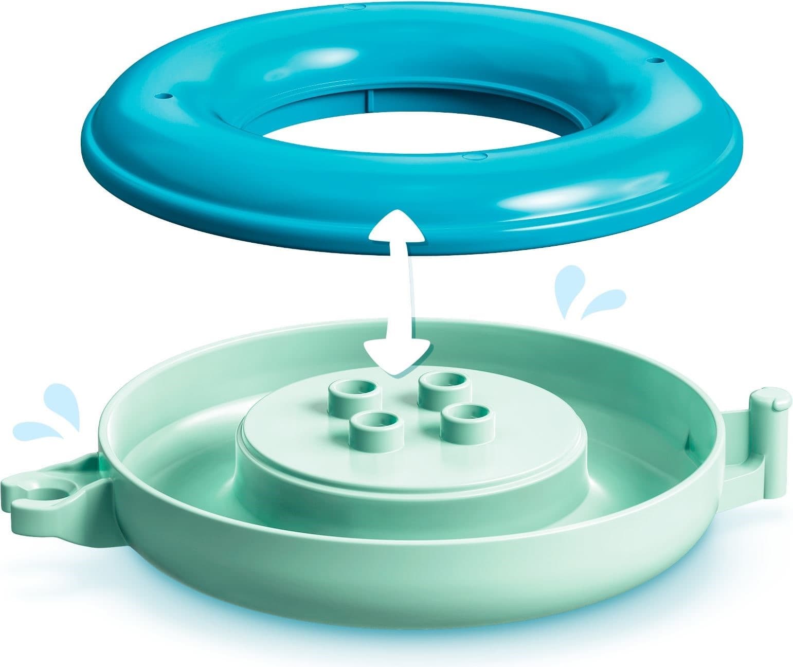 Bath Time Fun: Floating Animal Island