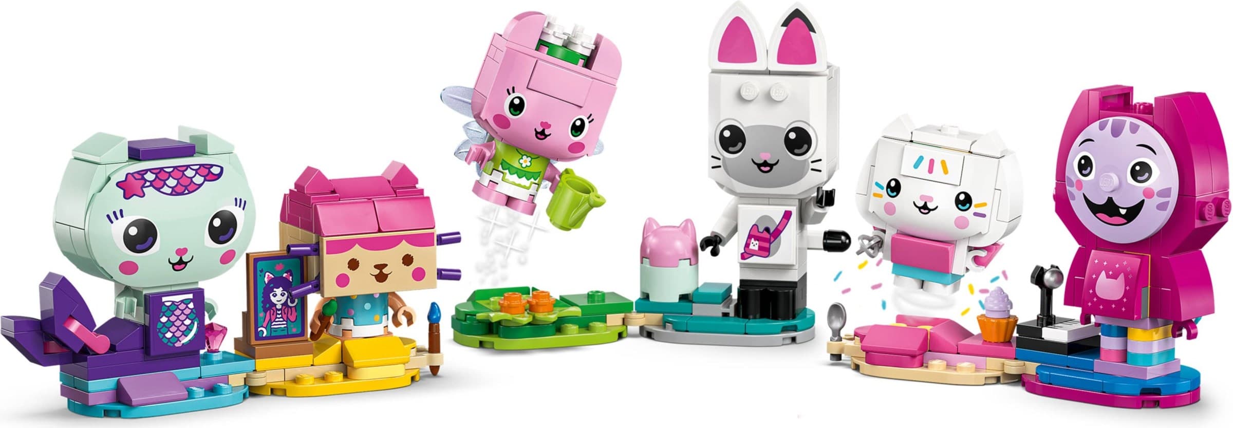Gabby's Brick-Built Cat Friends