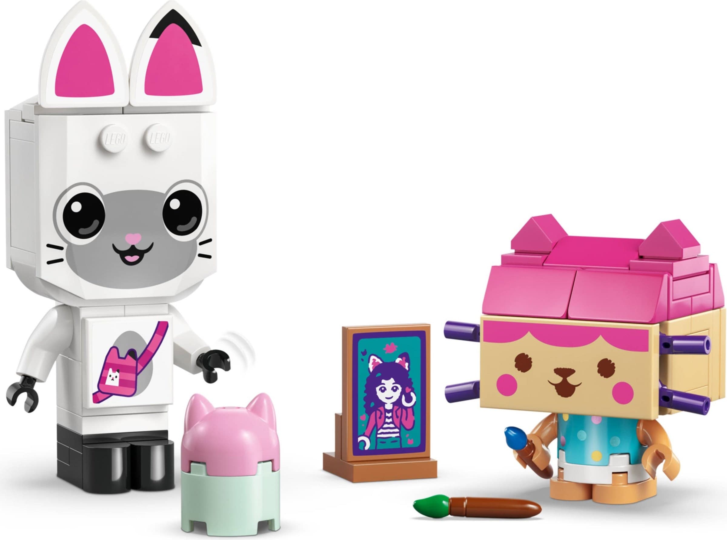 Gabby's Brick-Built Cat Friends