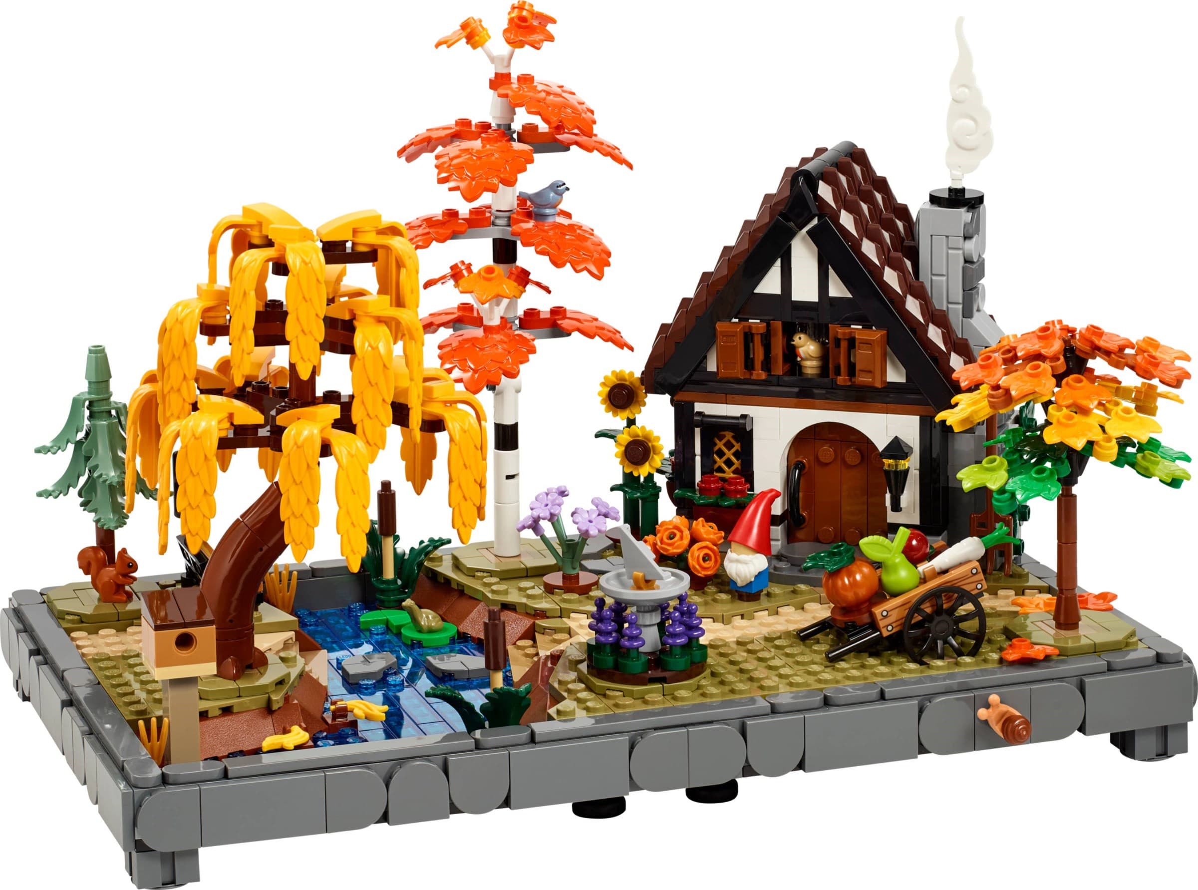 Autumn Cottage Garden