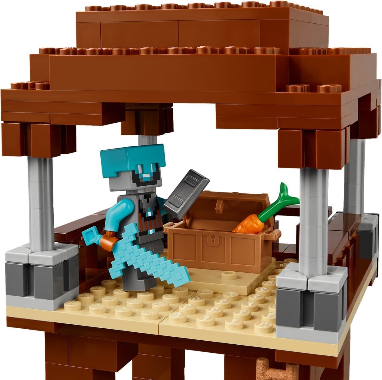 The Pillager Outpost and Ravager