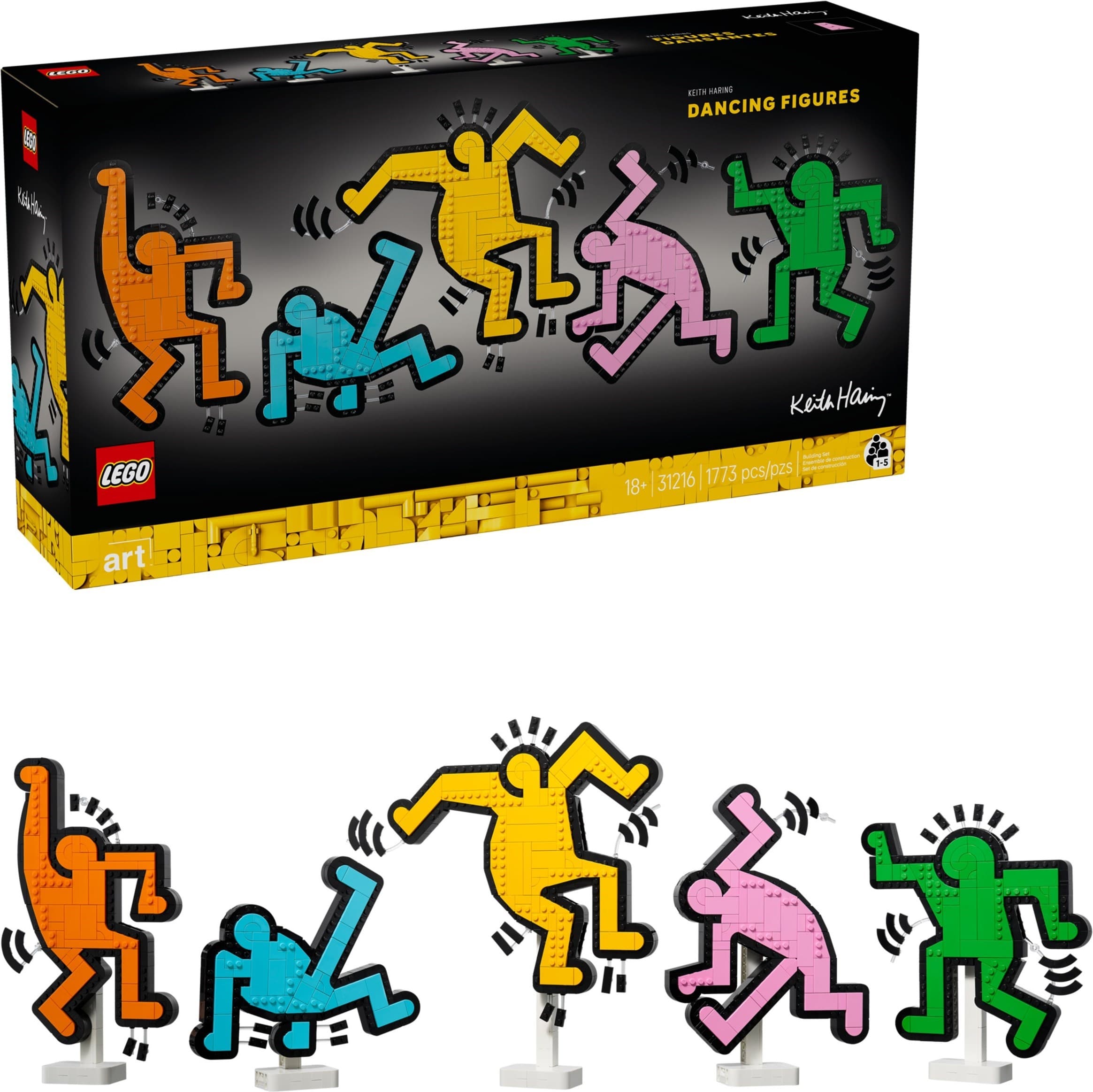 Keith Haring - Dancing Figures