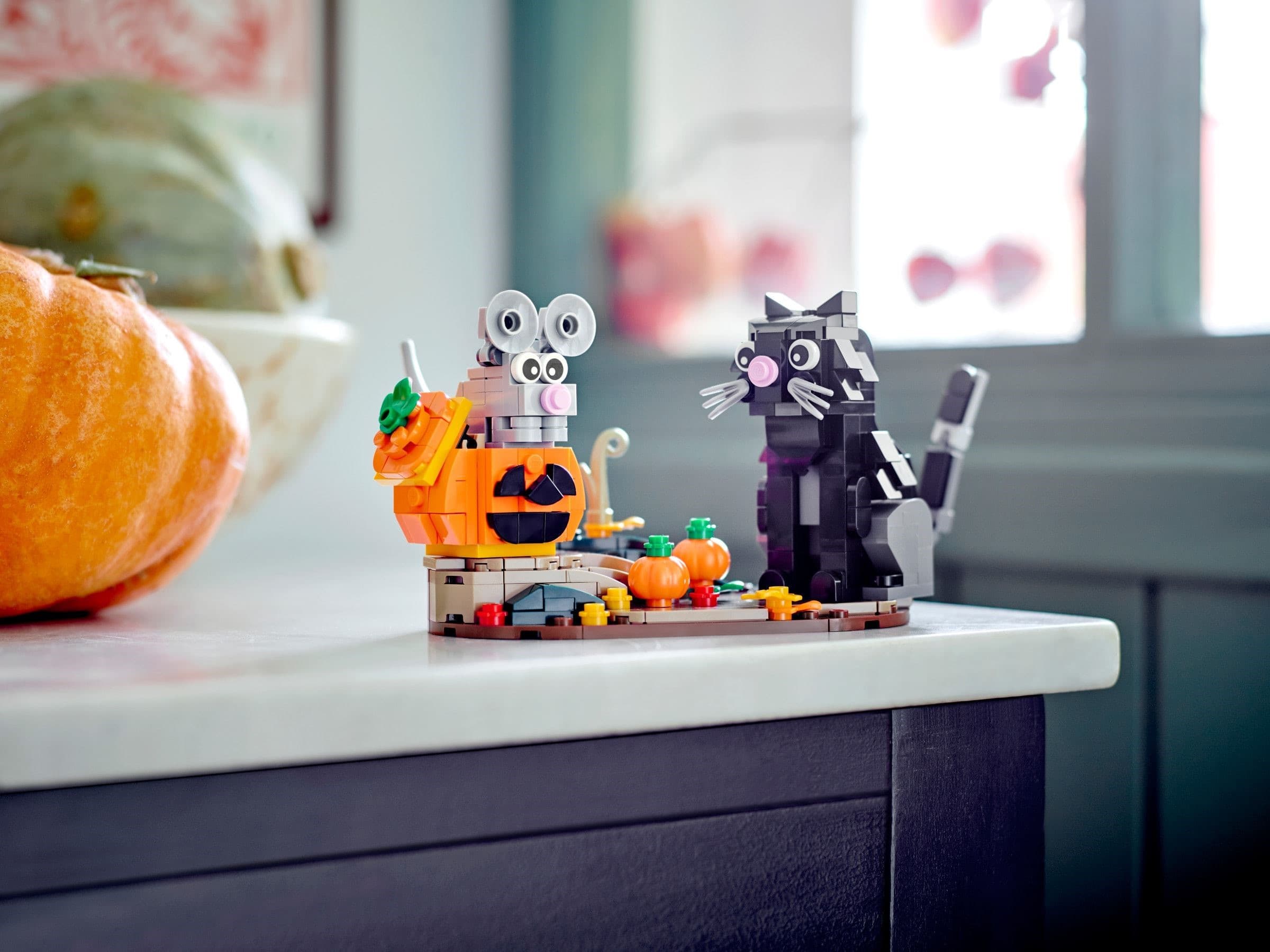 Halloween Cat & Mouse