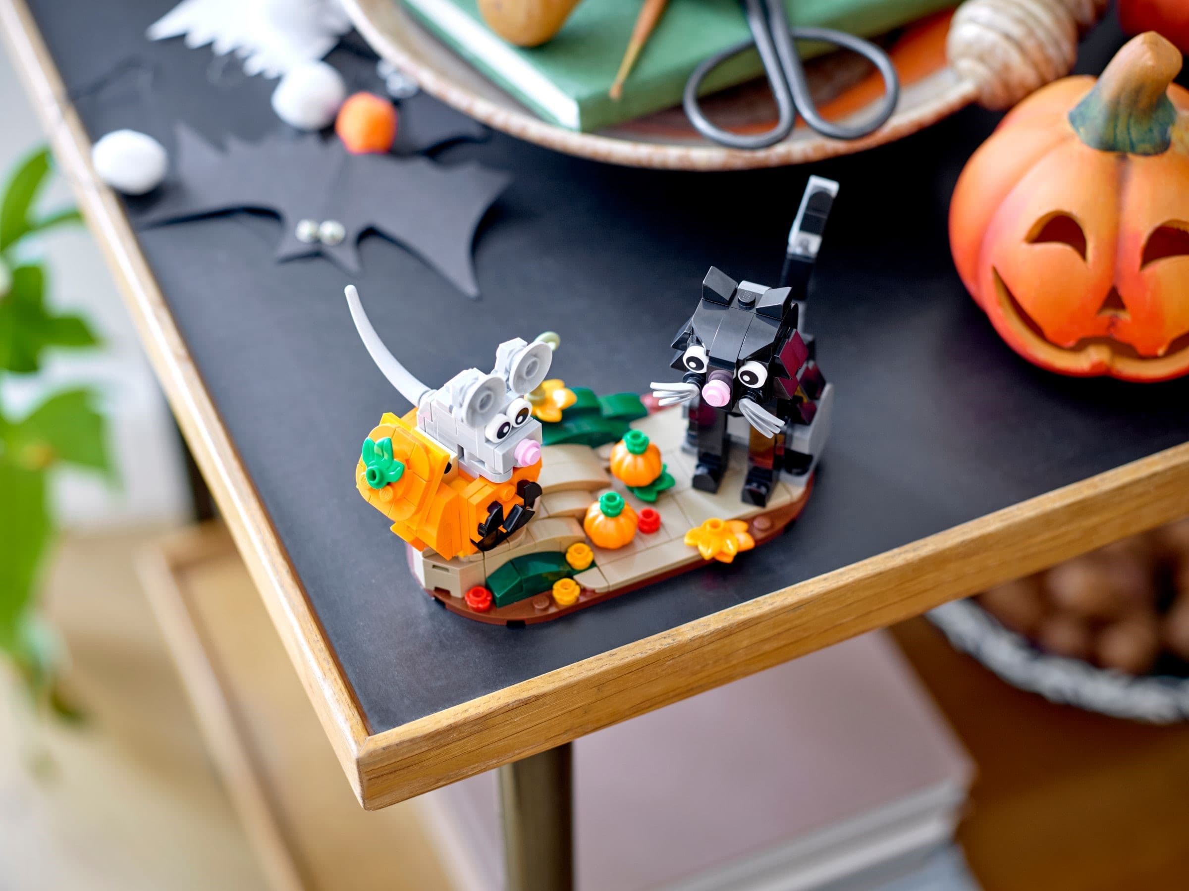 Halloween Cat & Mouse