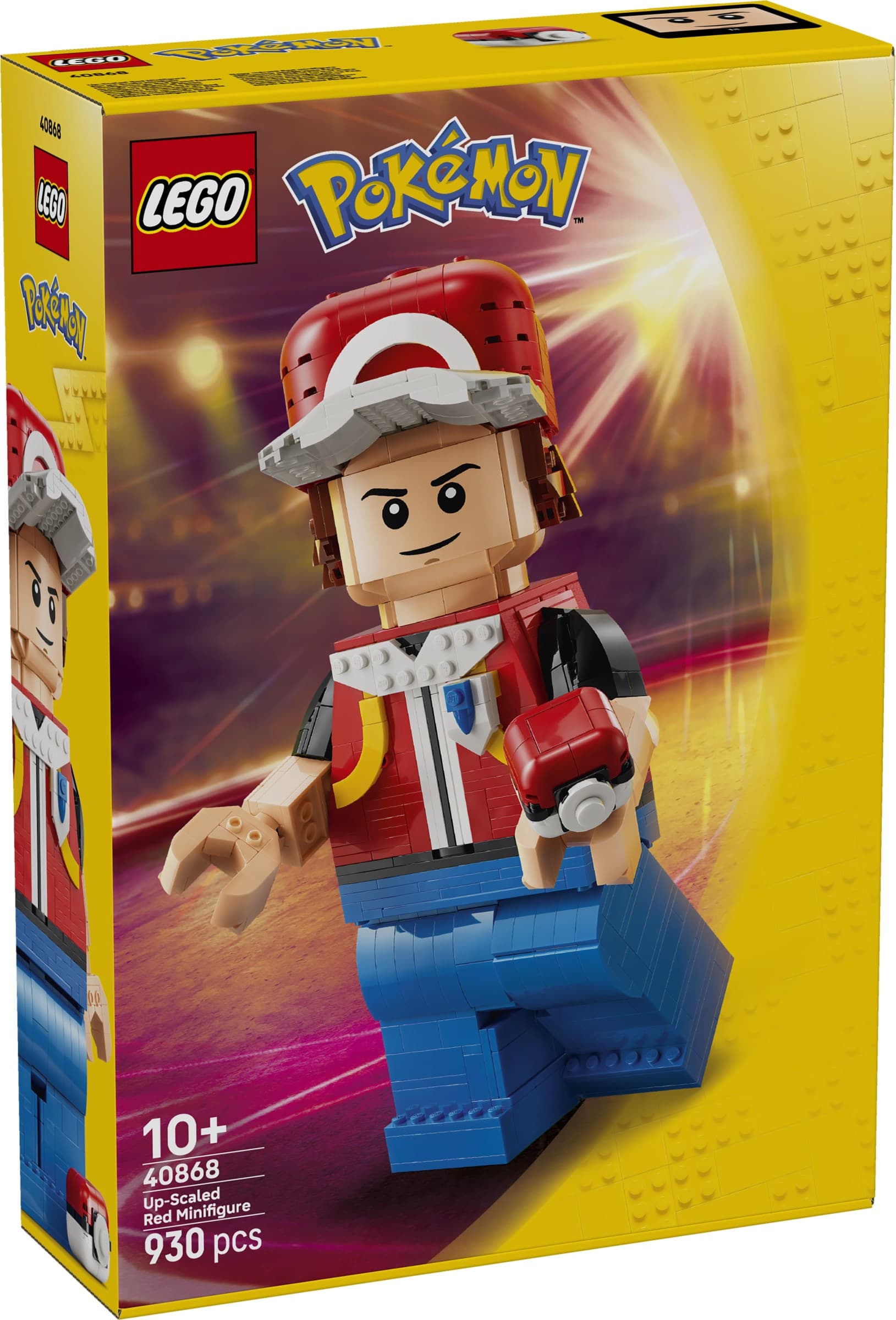 Up-Scaled Red Minifigure