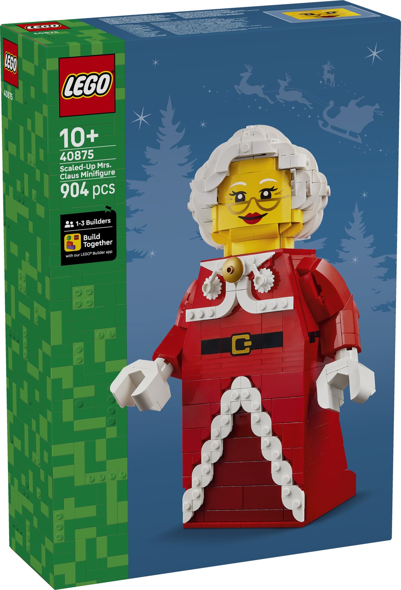 Up-Scaled Mrs. Claus Minifigure