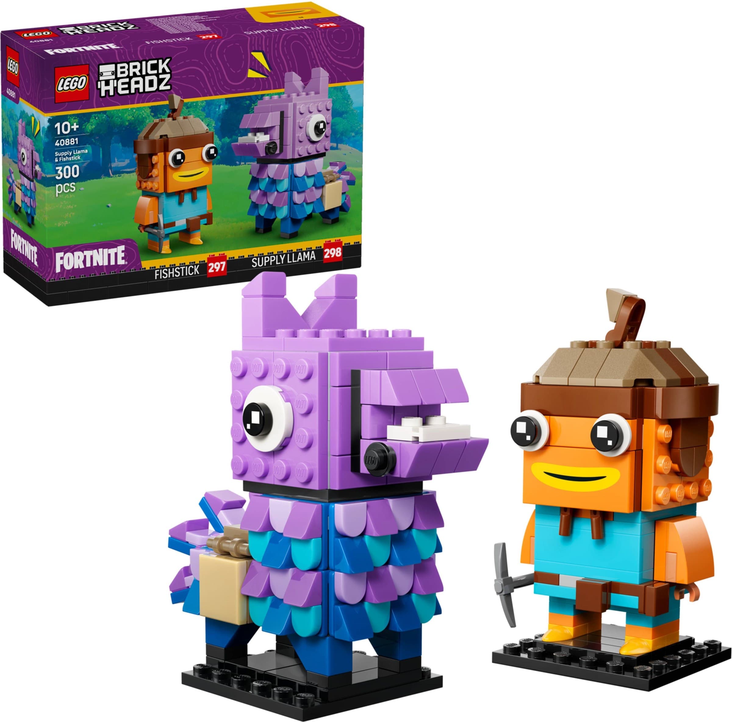 Supply Llama & Fishstick Figures