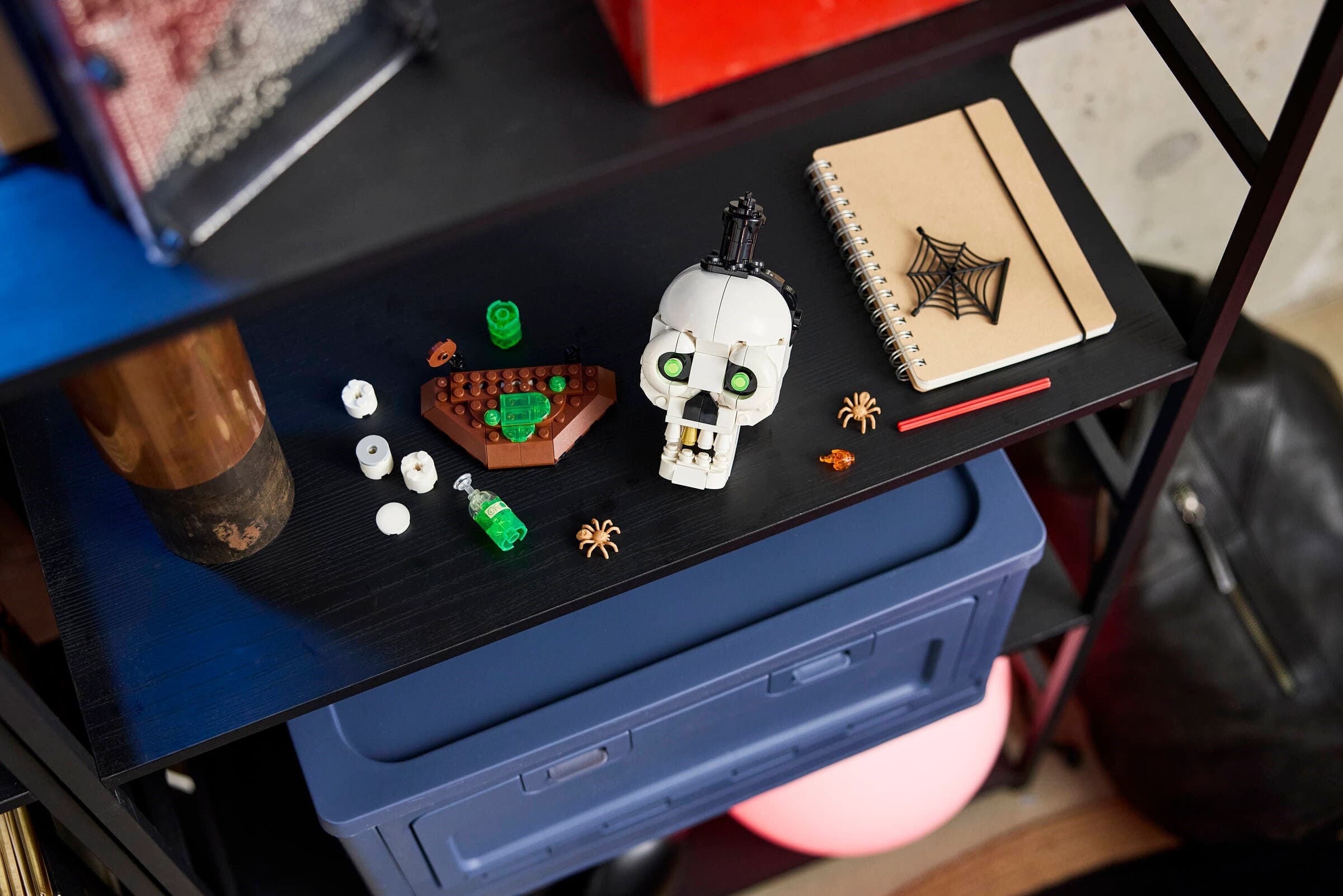 Halloween Skull Candle