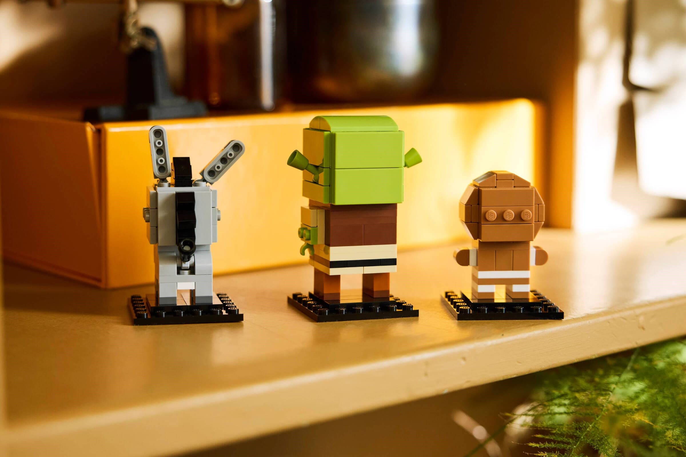 Shrek, Donkey & Gingy Figures