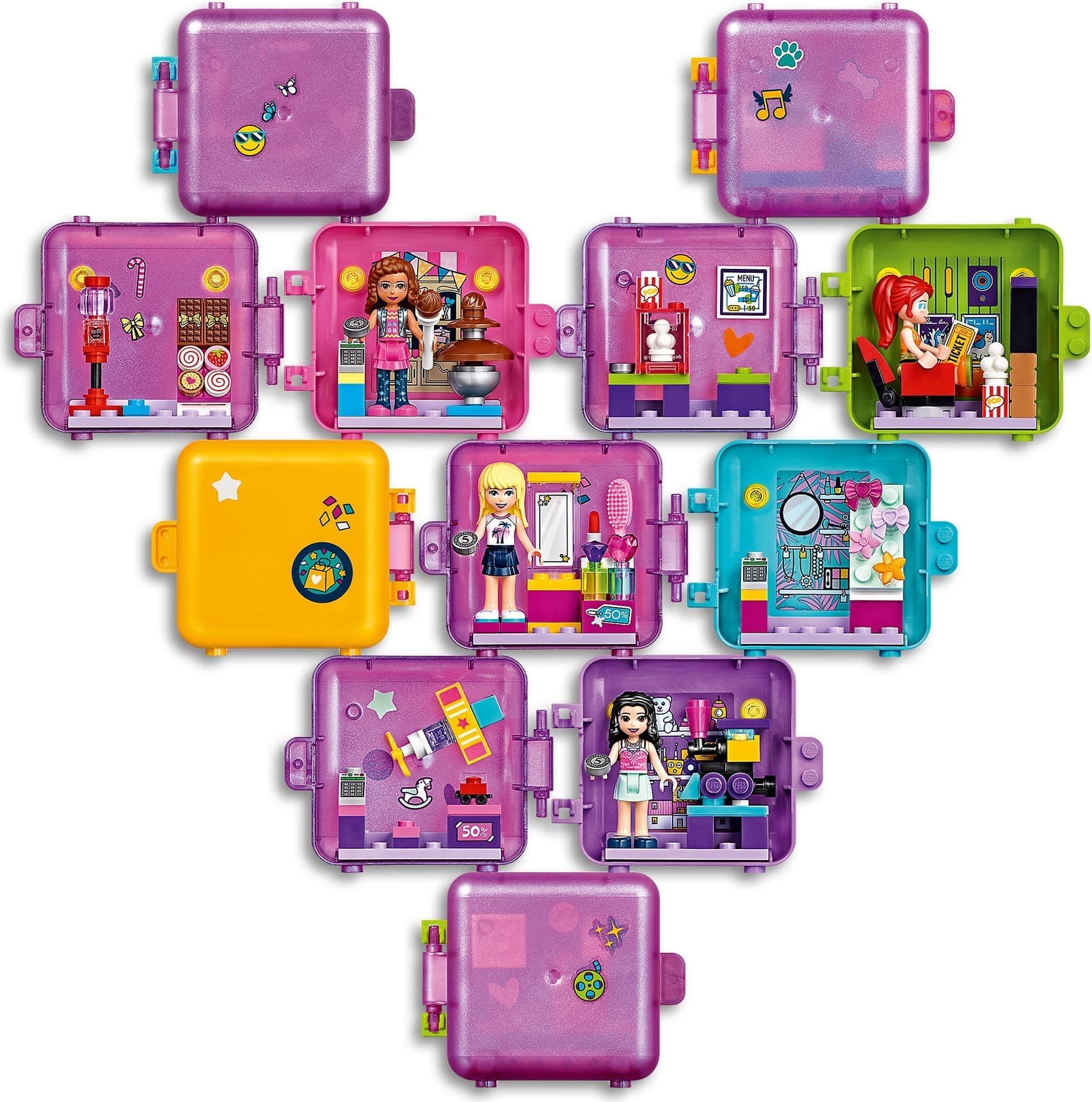 Emma's Shopping Play Cube