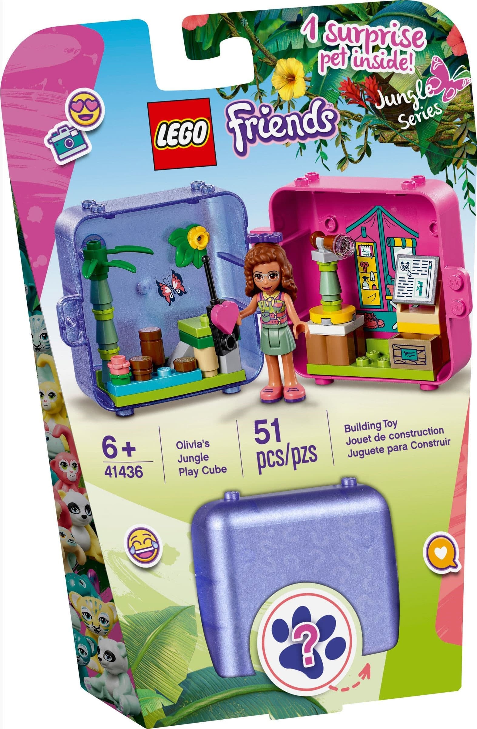 Olivia's Jungle Play Cube