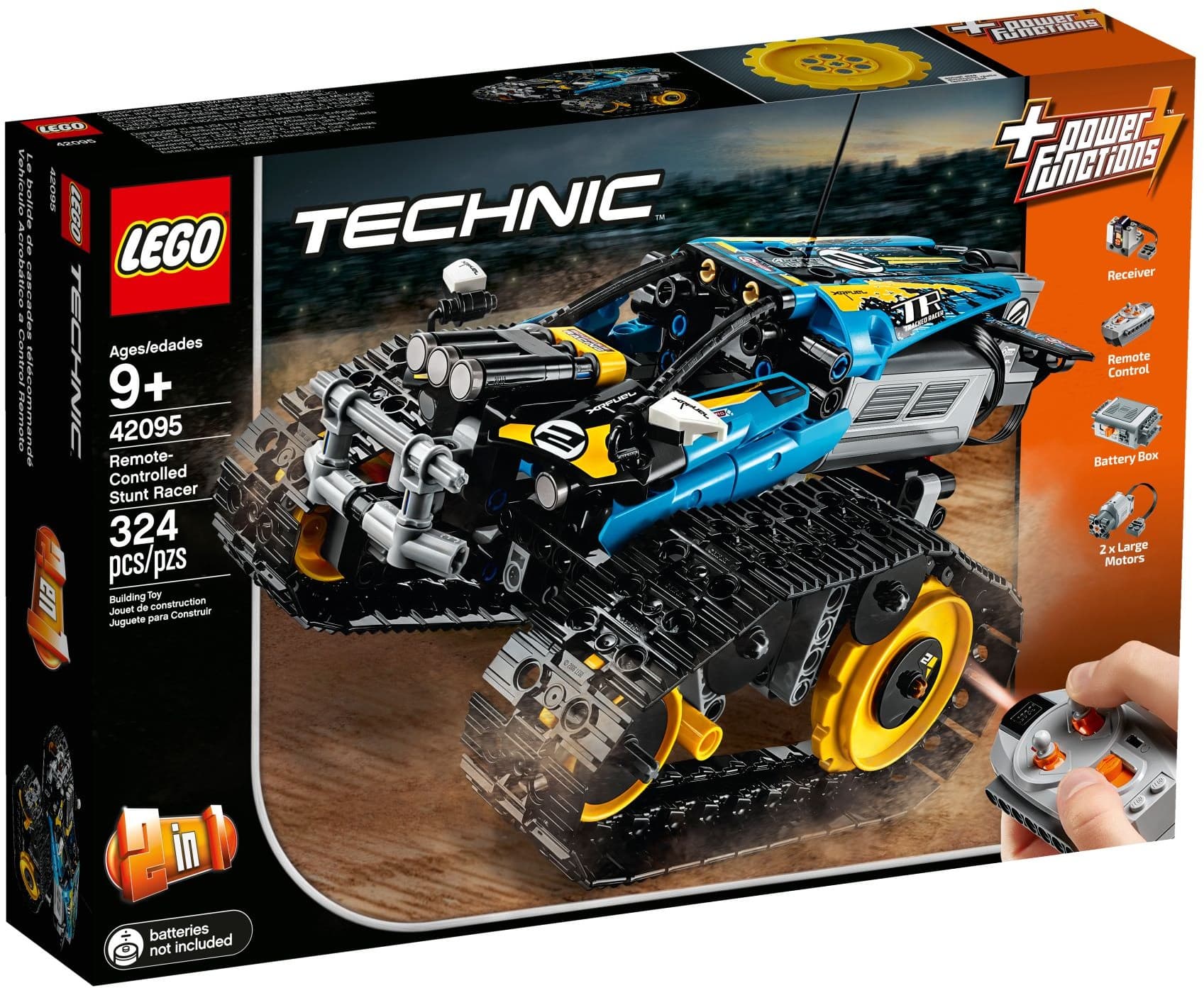 Remote-Controlled Stunt Racer
