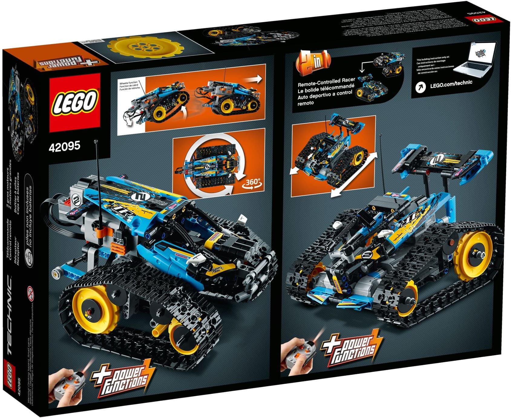 Remote-Controlled Stunt Racer