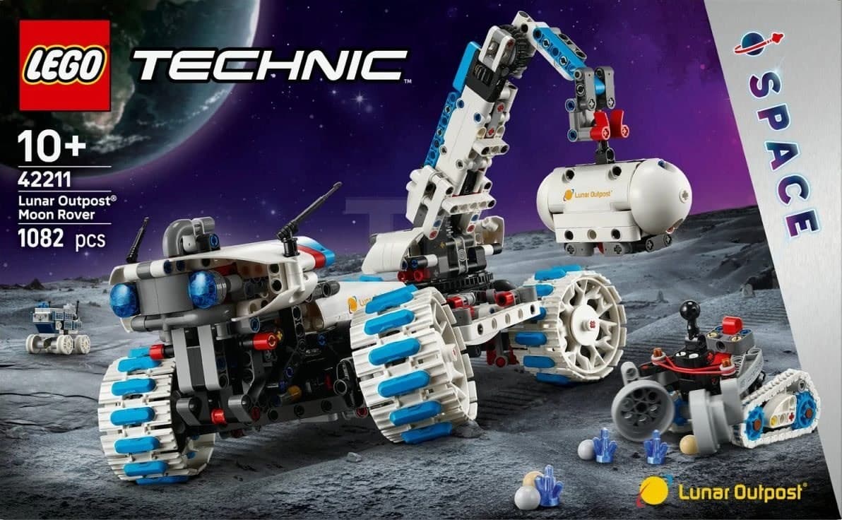 Lunar Outpost Moon Rover Space Vehicle