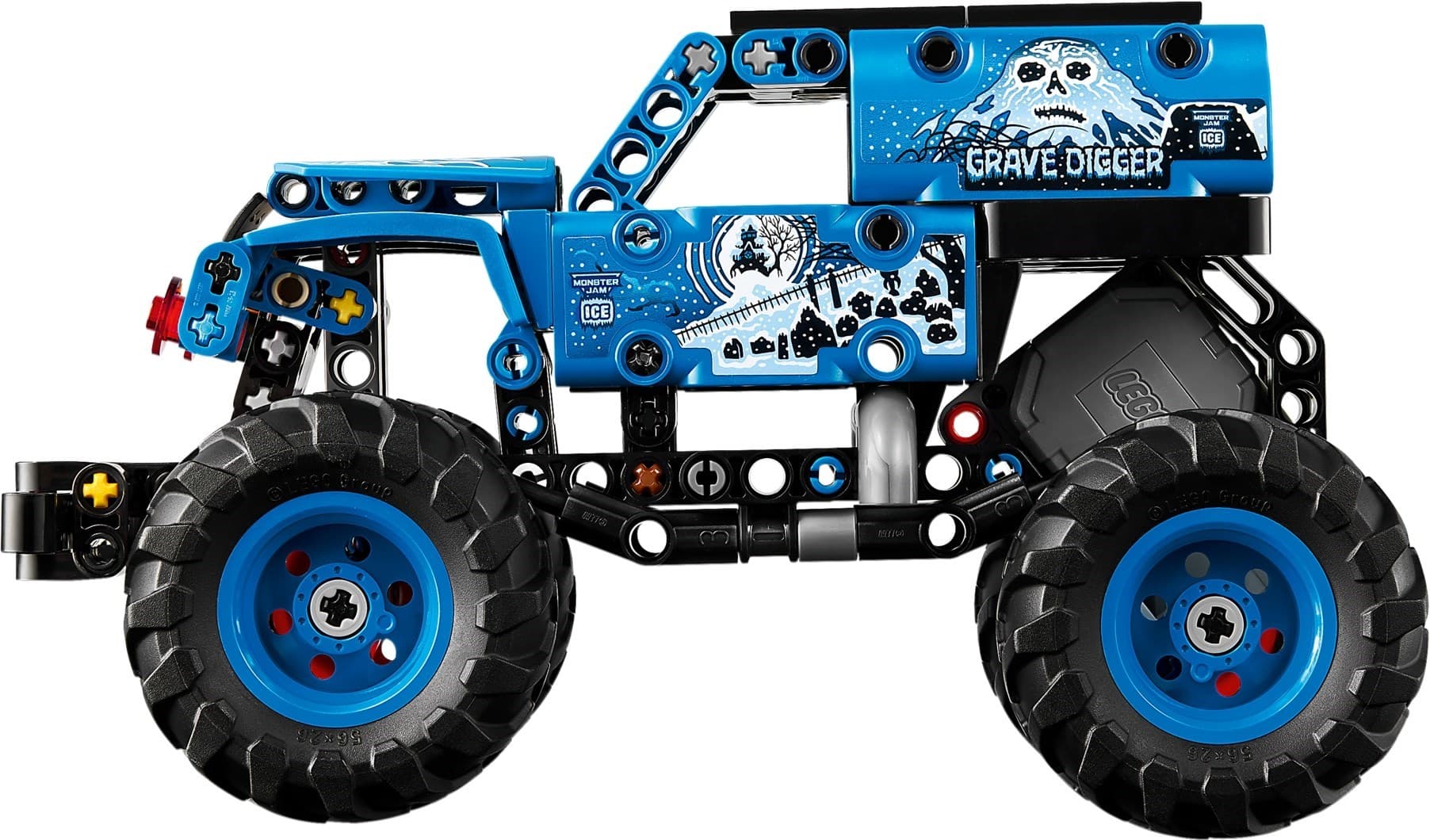 Monster Jam Grave Digger Fire and Ice