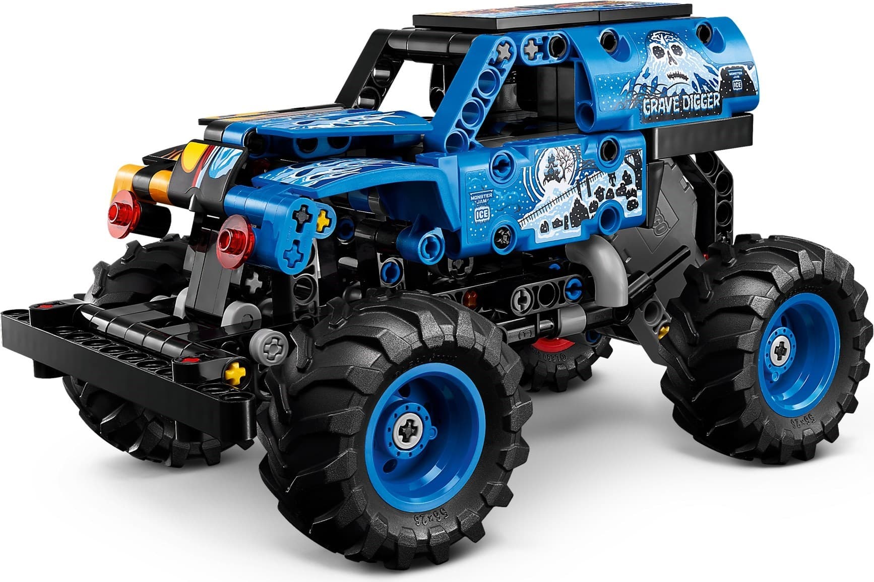 Monster Jam Grave Digger Fire and Ice