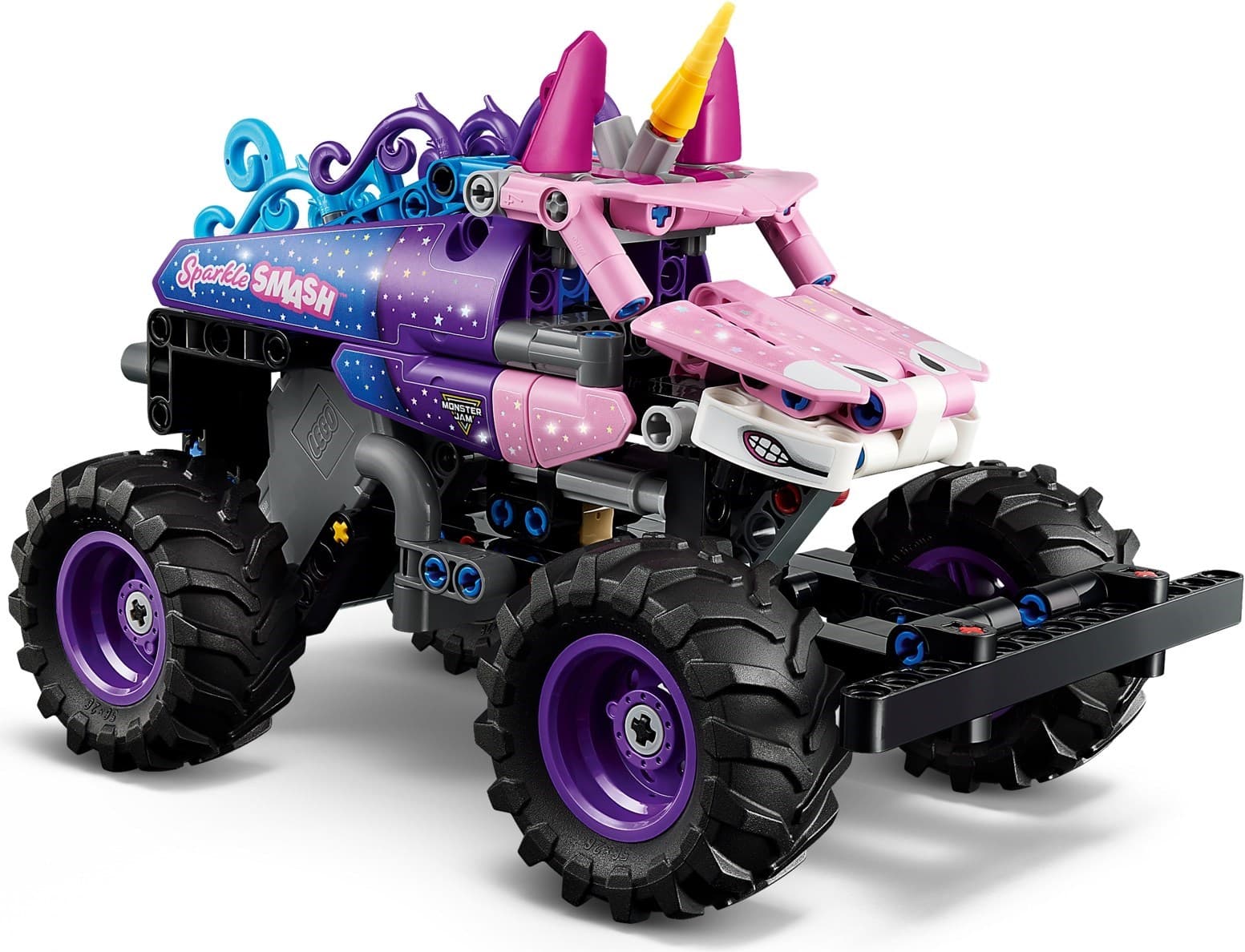 Monster Jam Sparkle Smash Pull-Back
