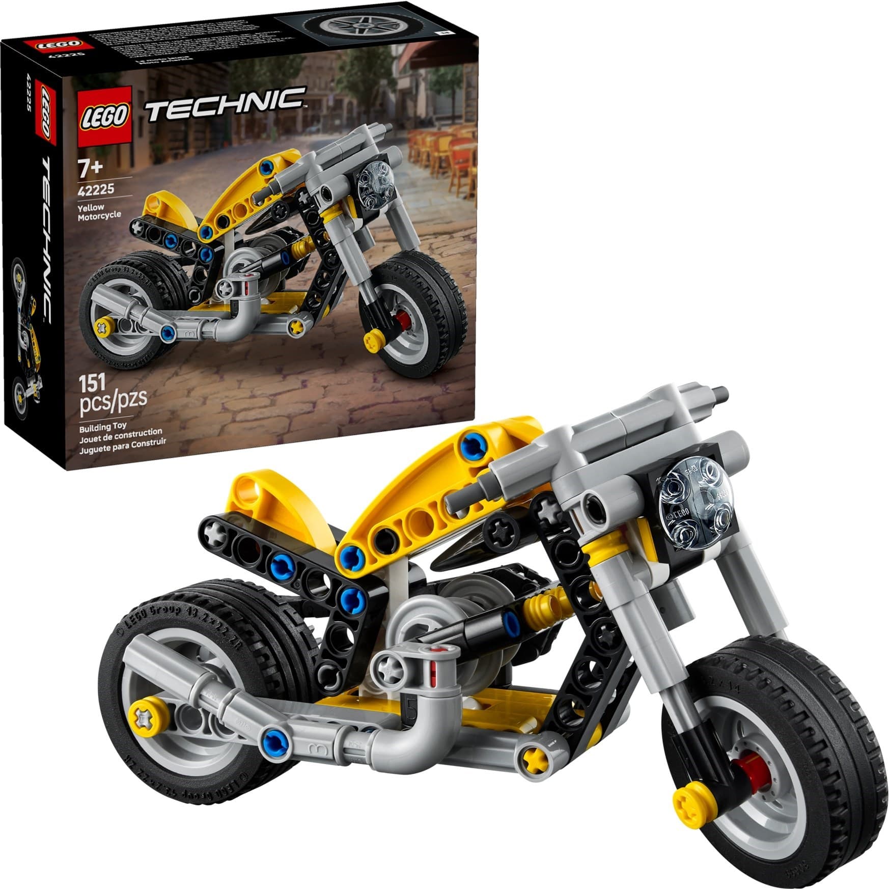 Yellow Motorcycle