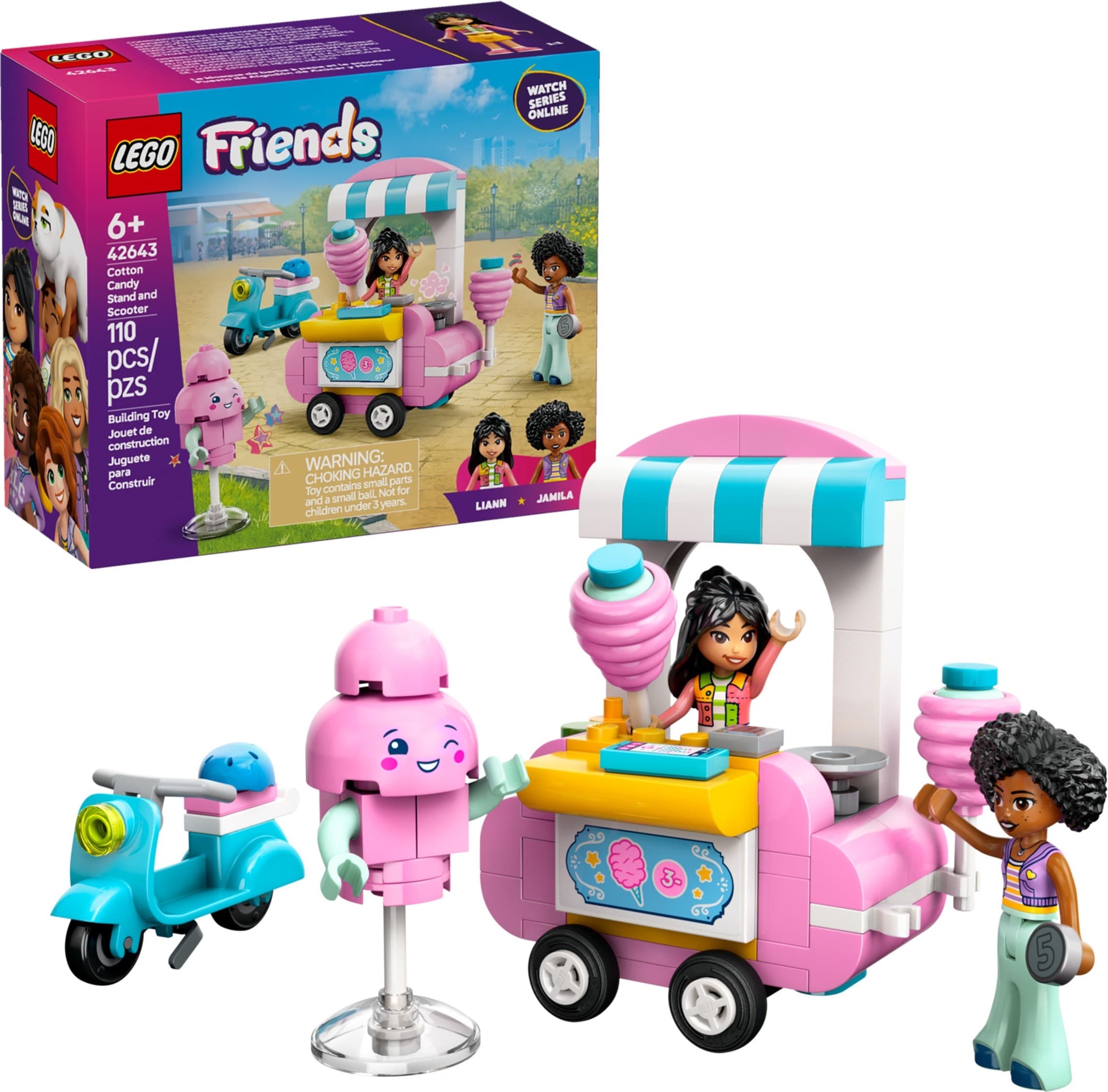 Cotton Candy Stand and Scooter